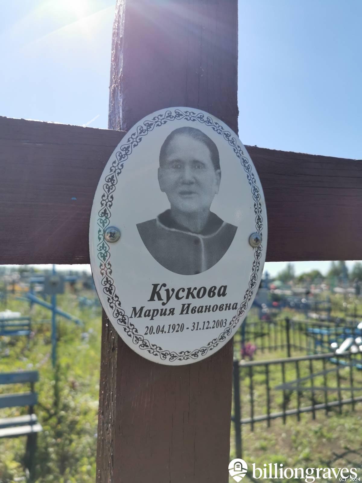 Кускова Мария Ивановна