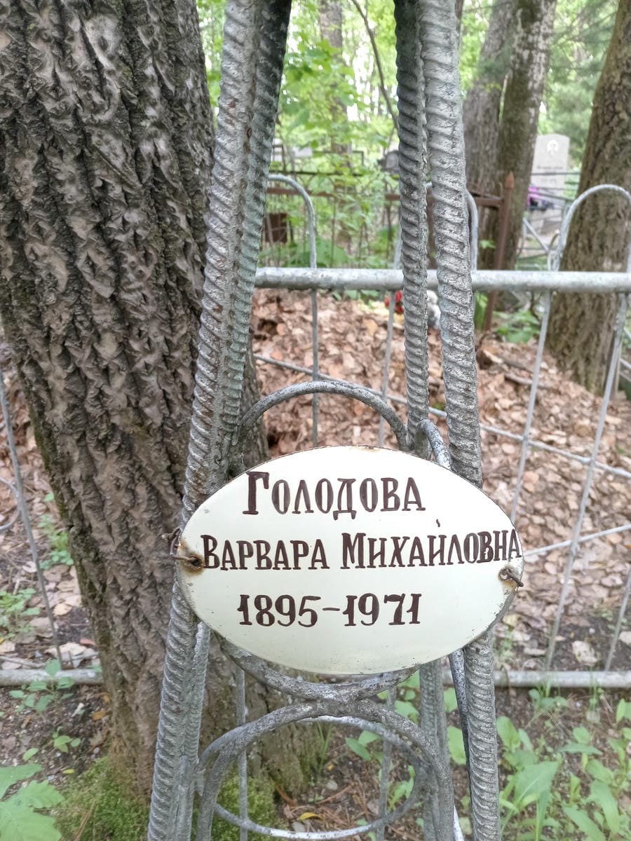 Голодова Варвара Михайловна