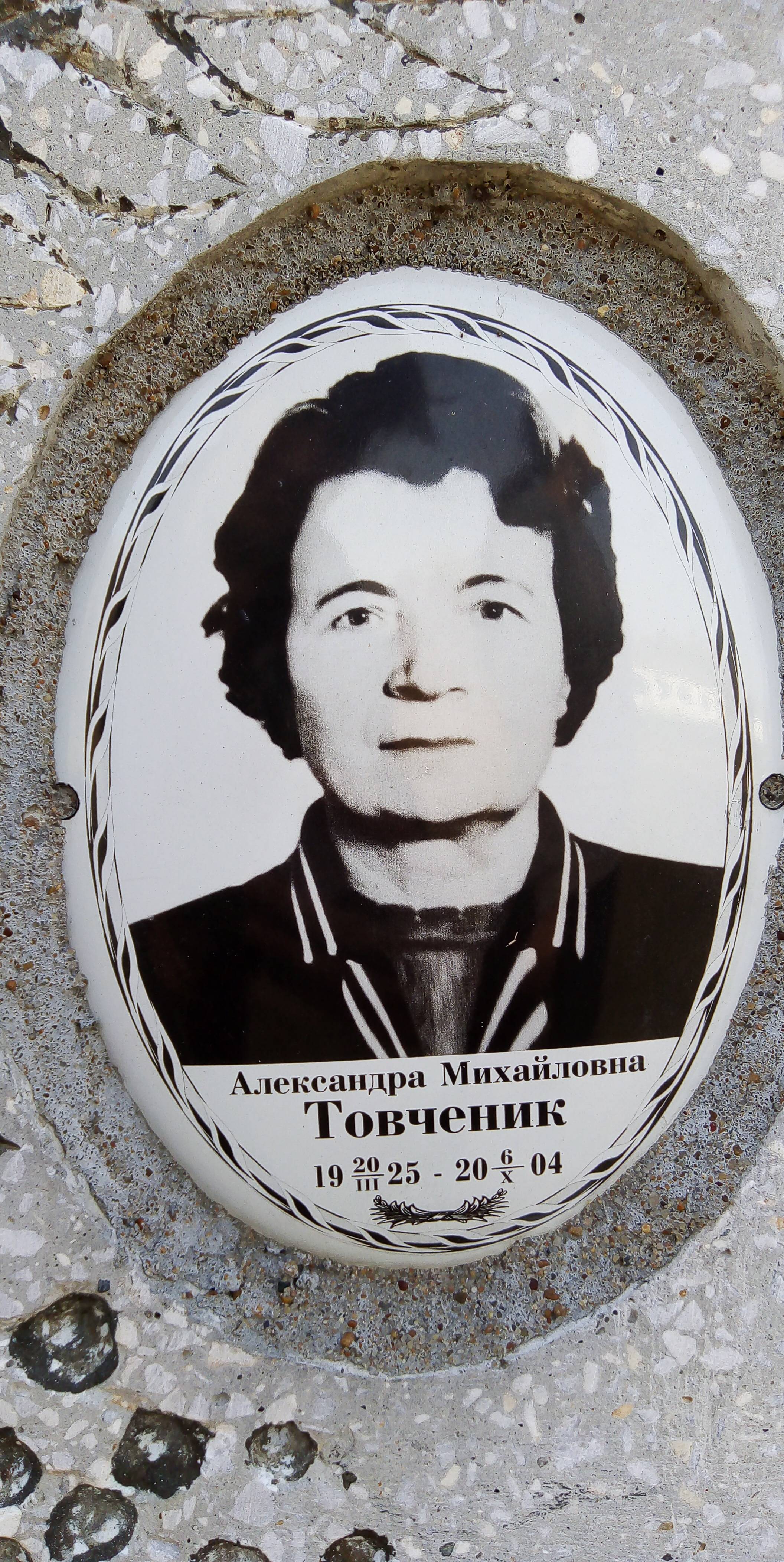 Товченик Александра Михайловна