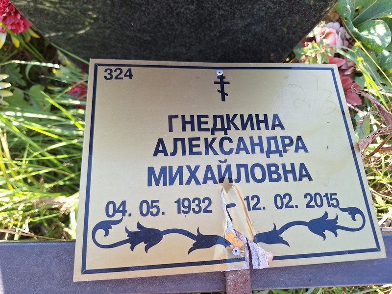 Гнедкина Александра Михайловна
