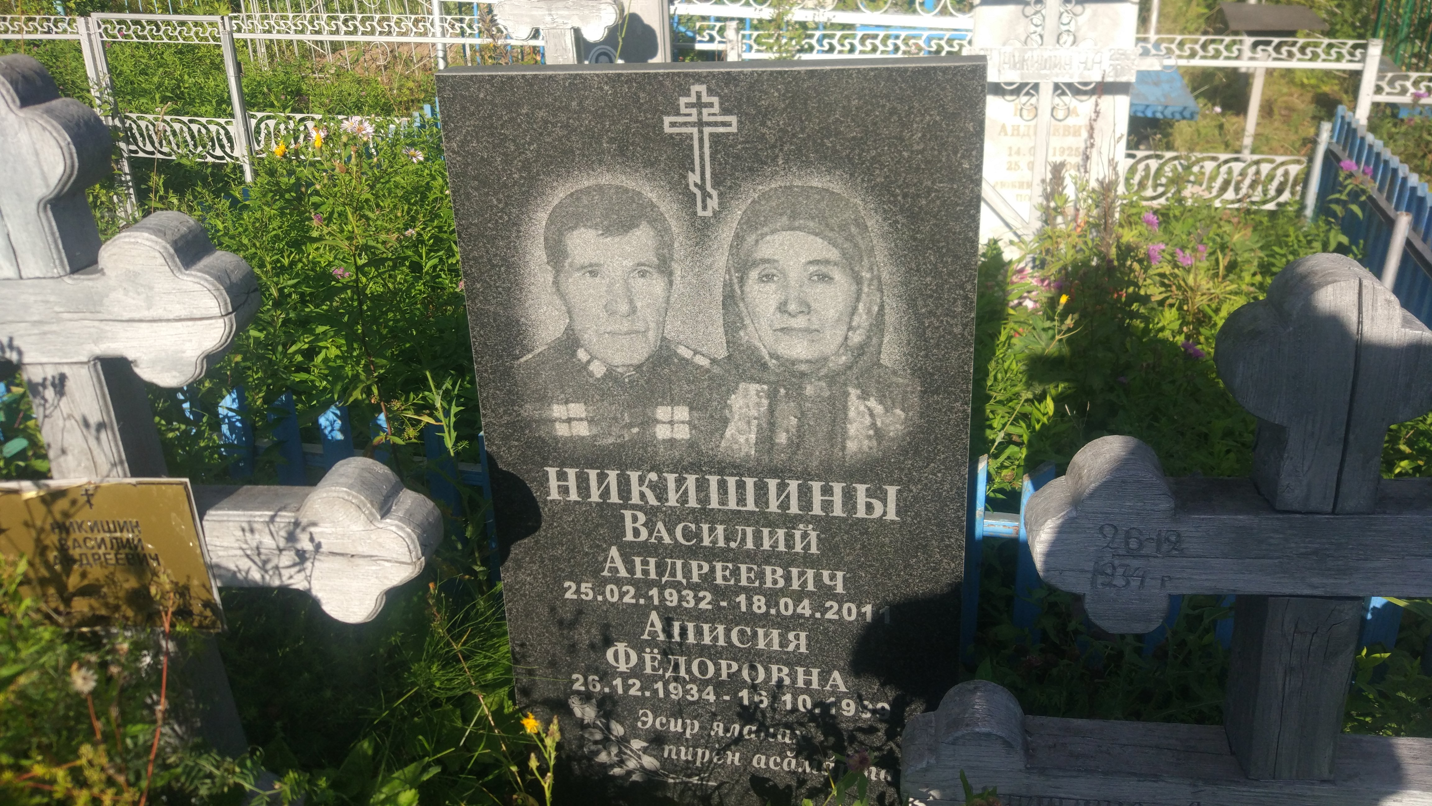 Никишина Анисия Фёдоровна