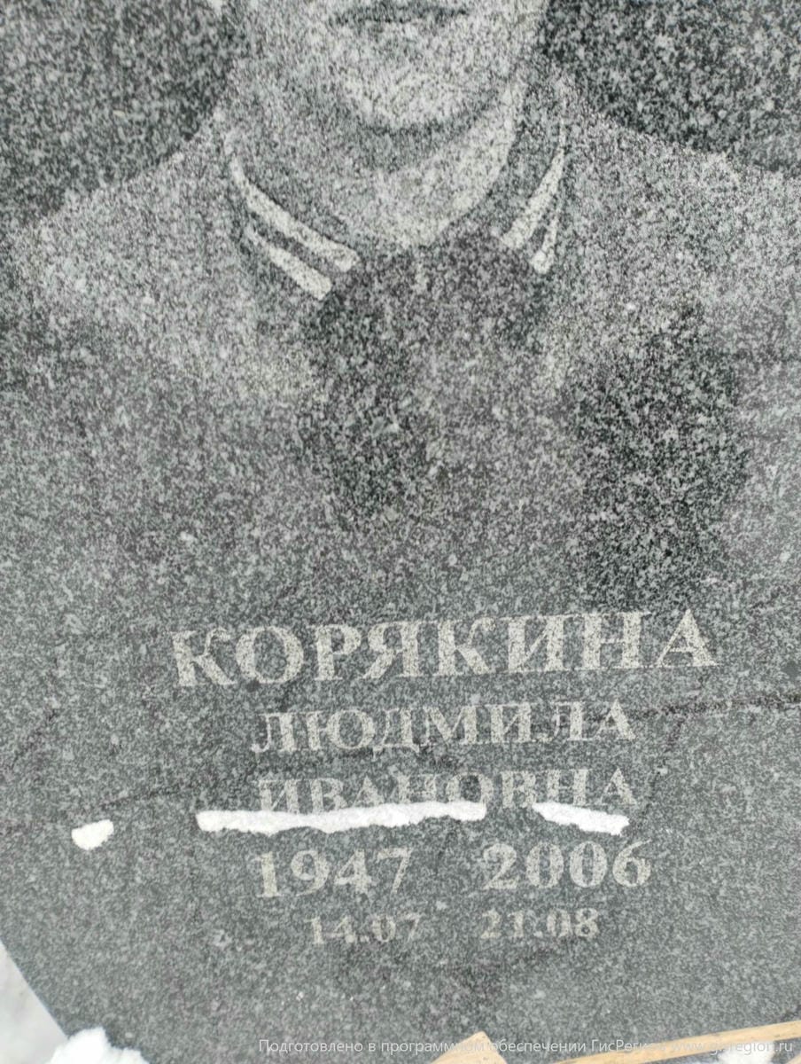 Корякина Людмила Ивановна