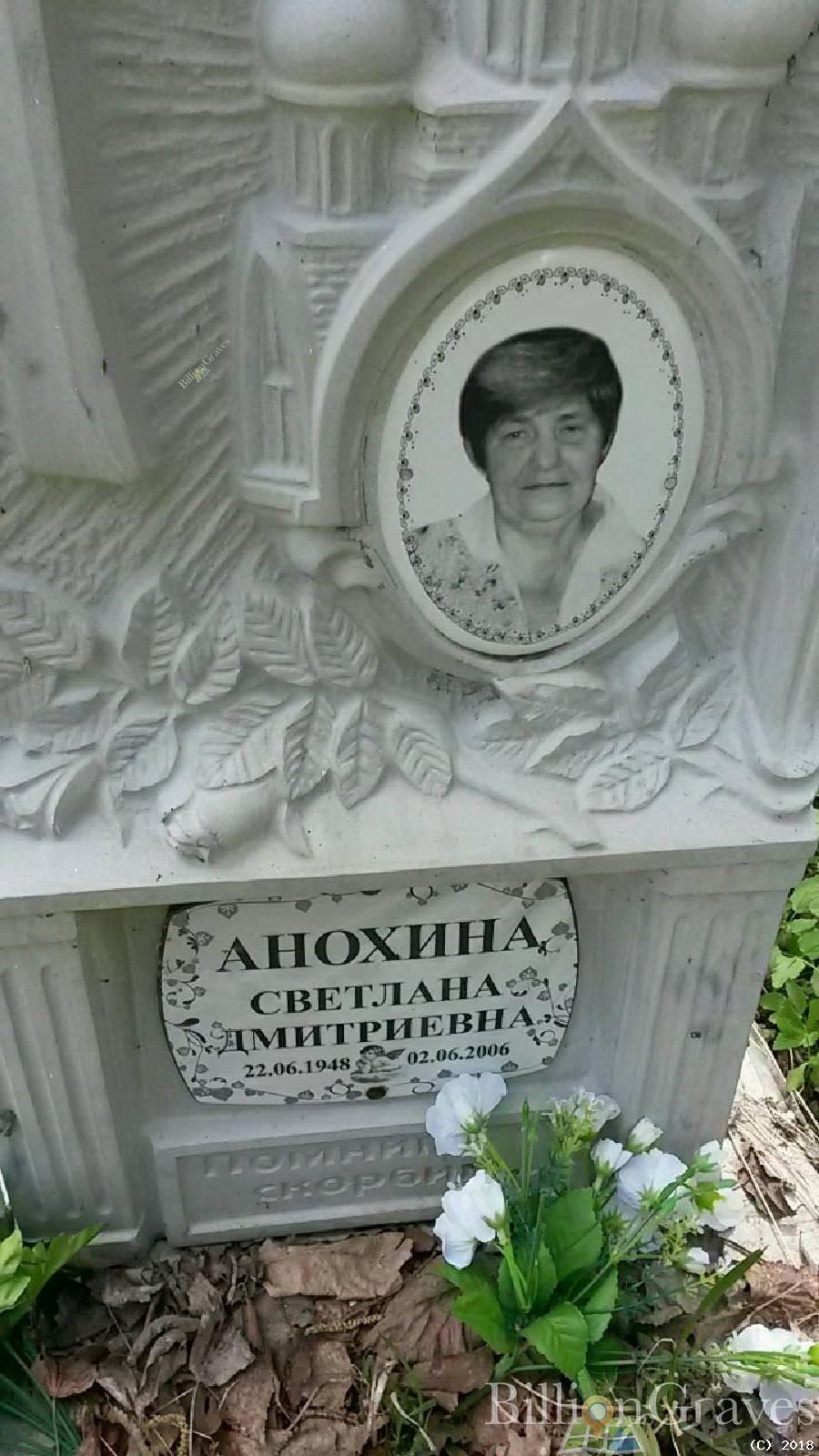 анохина светлана дмитриевна