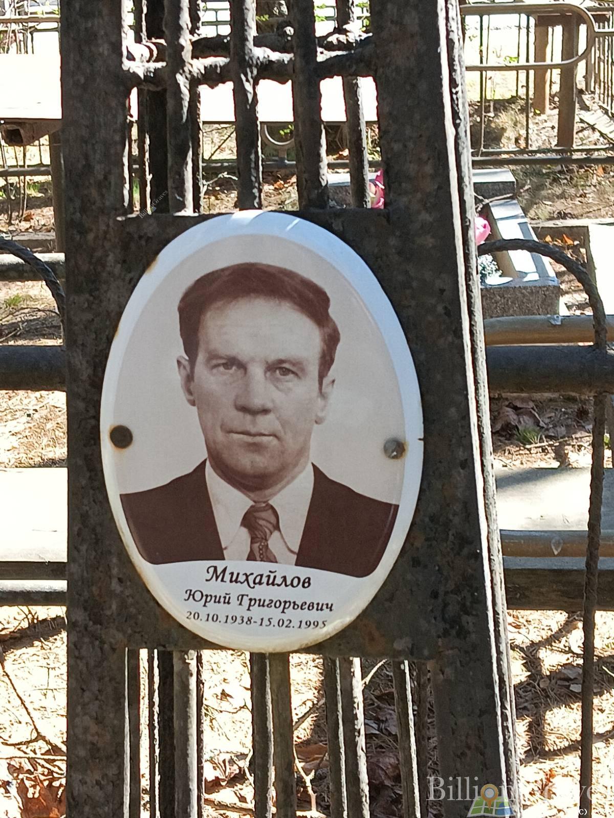 Михайлов Юрий Григорьевич