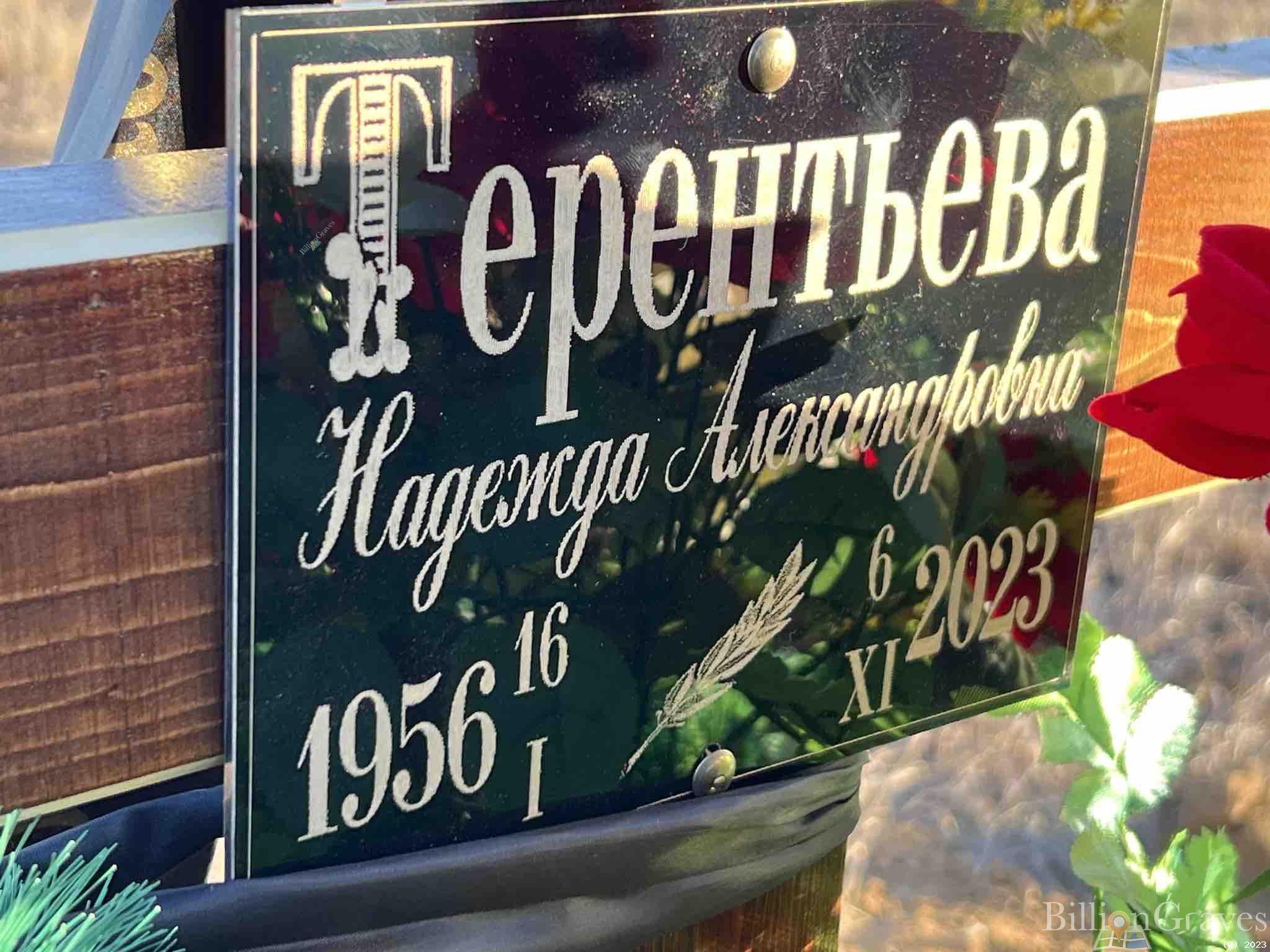 Терентьева Надежда Александровна