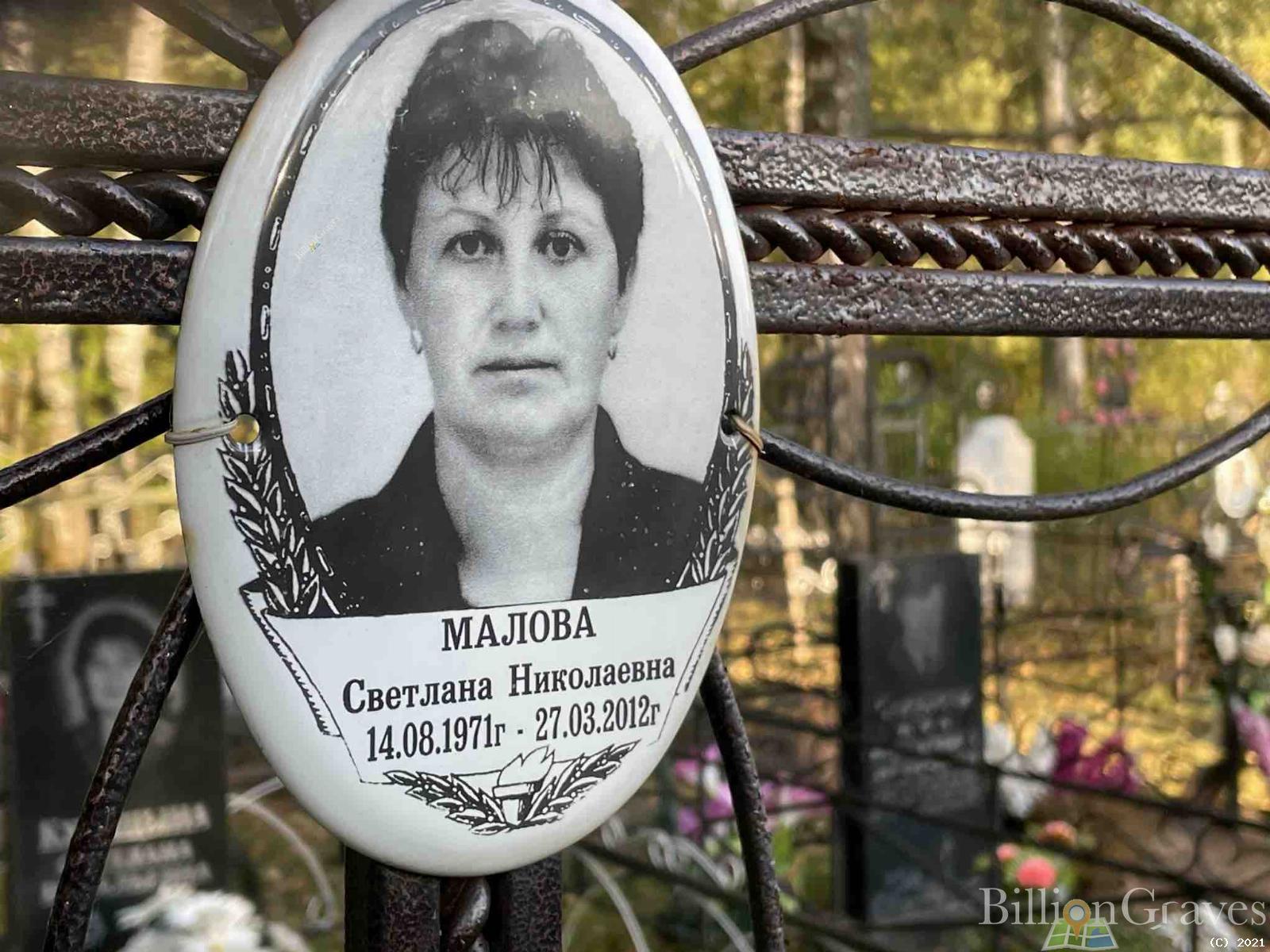 Малова Светлана Николаевна