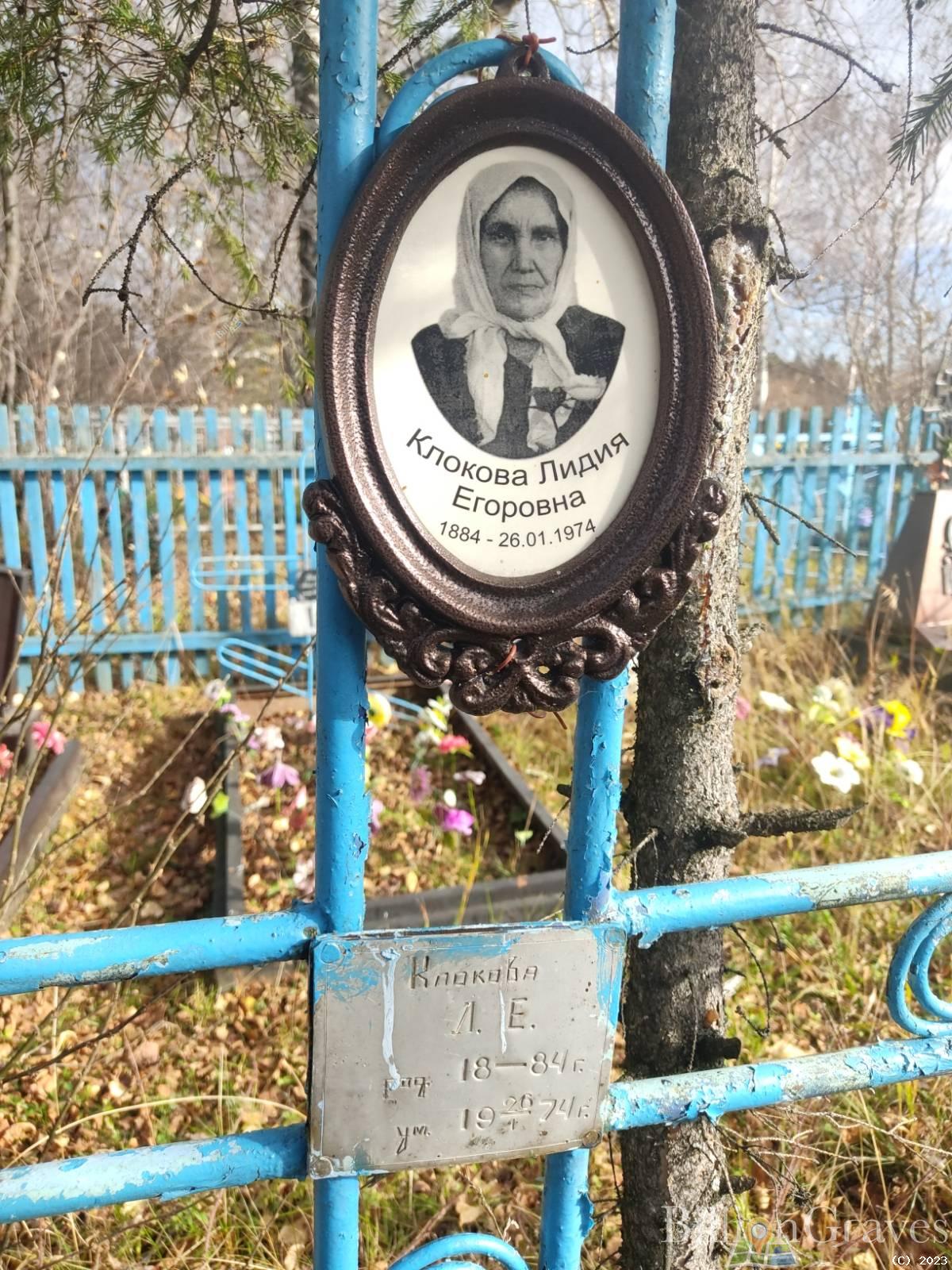 Клокова Лидия Егоровна