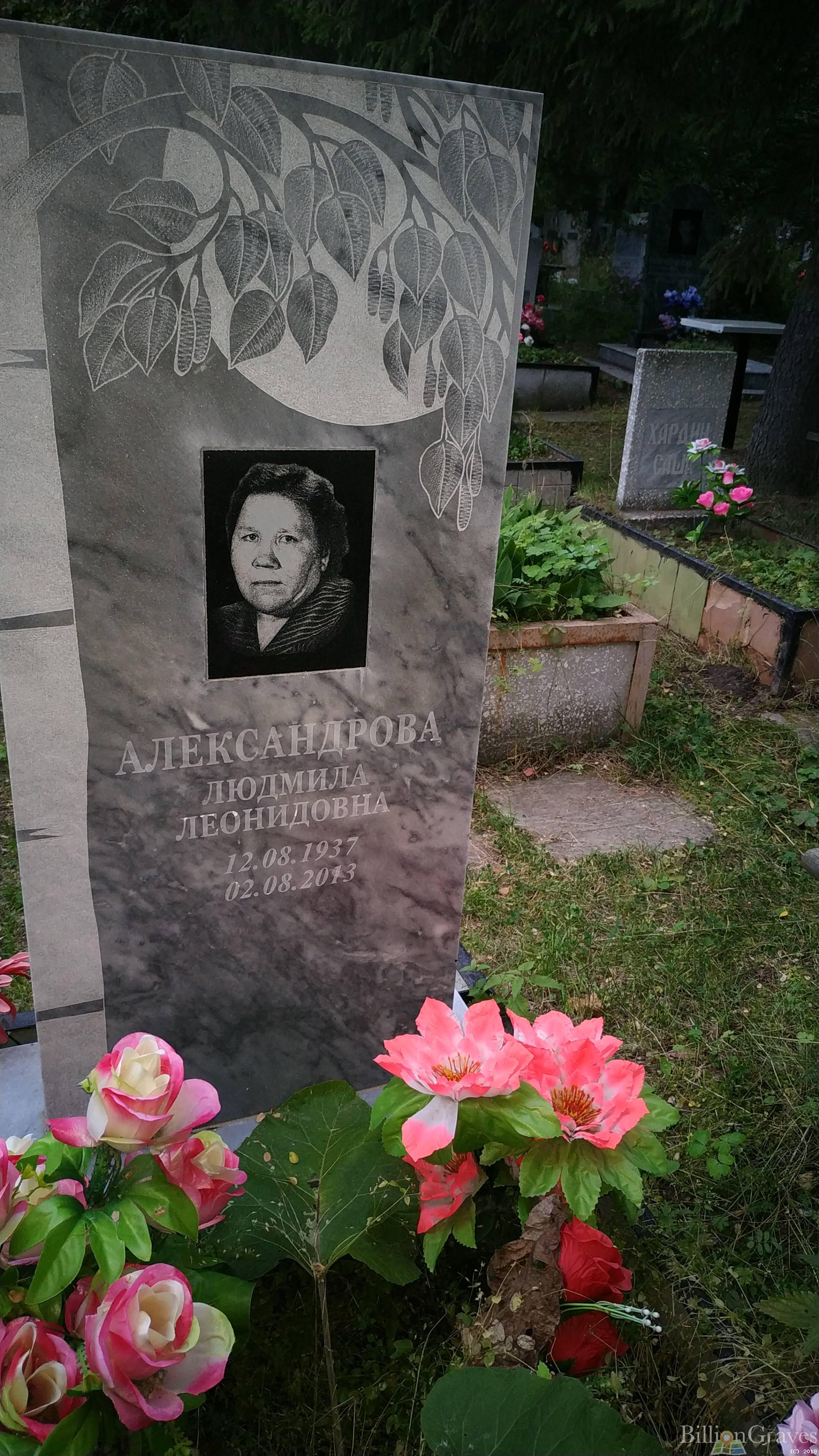 Александрова Людмила Леонидовна