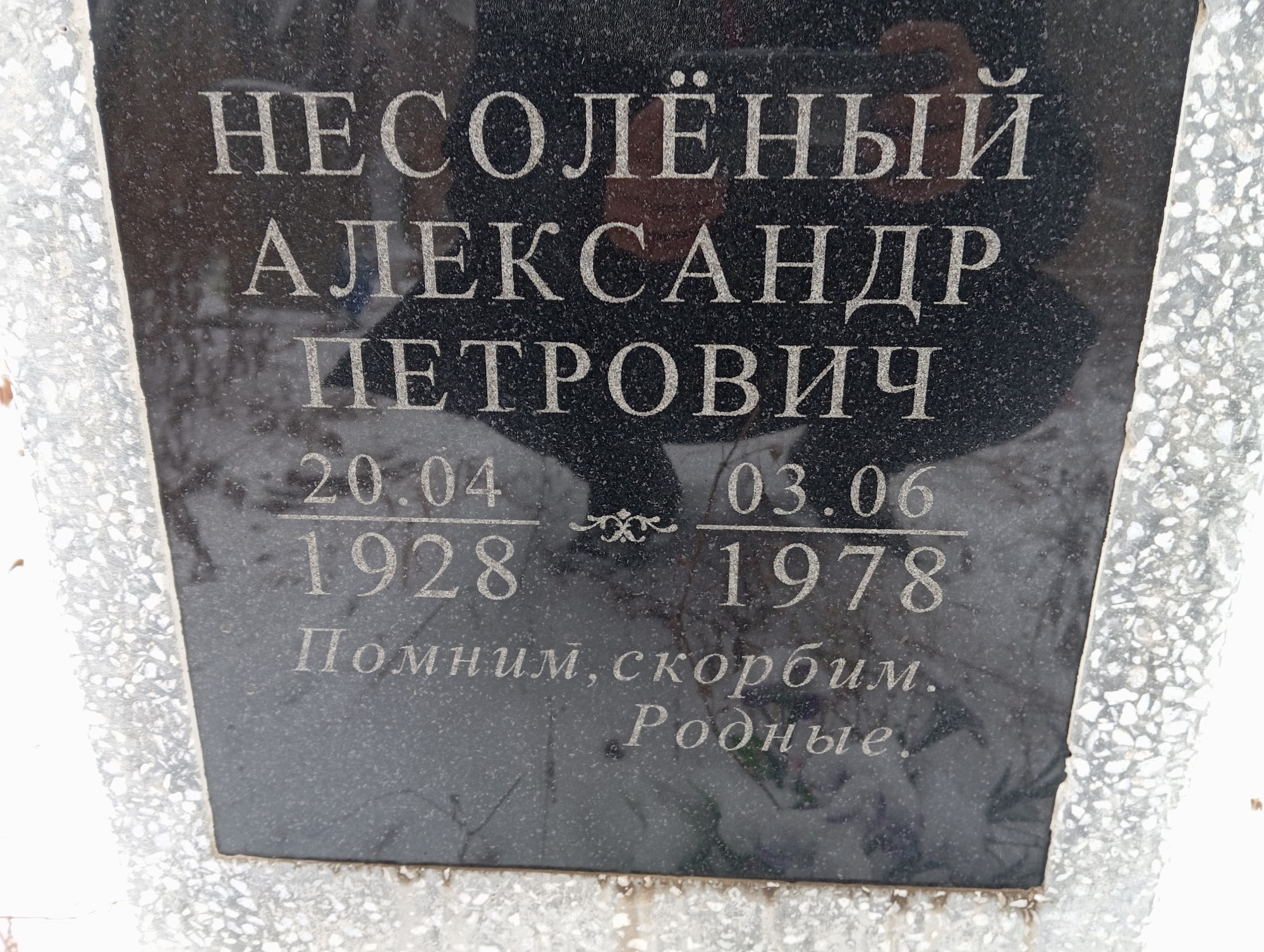 Несоленый Александр Петрович