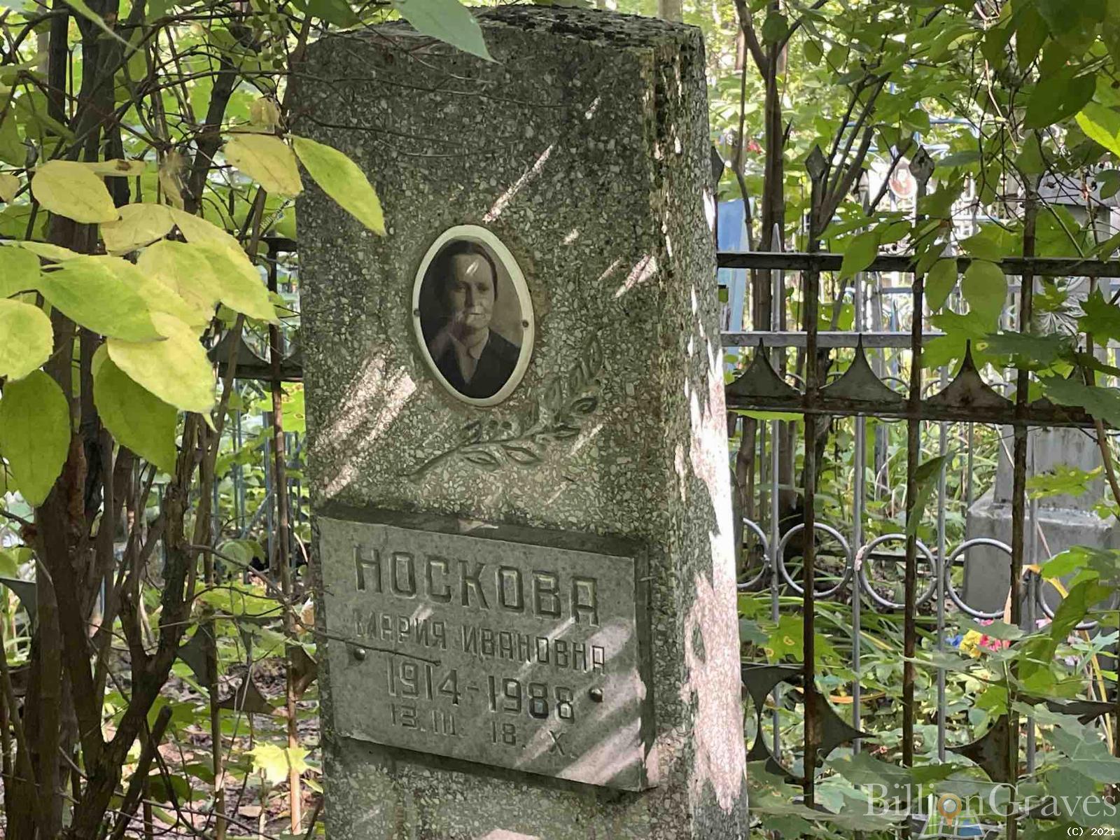 Носкова Мария Ивановна