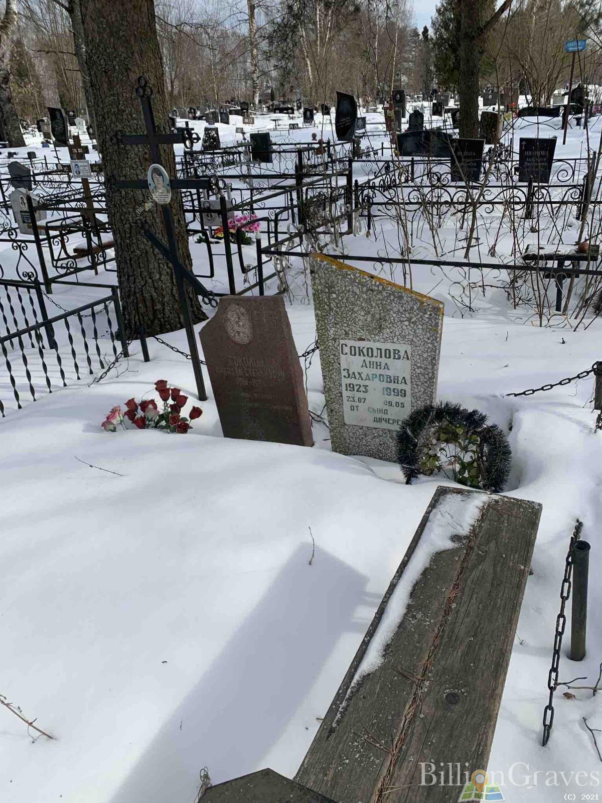 Соколова Анна Захаровна