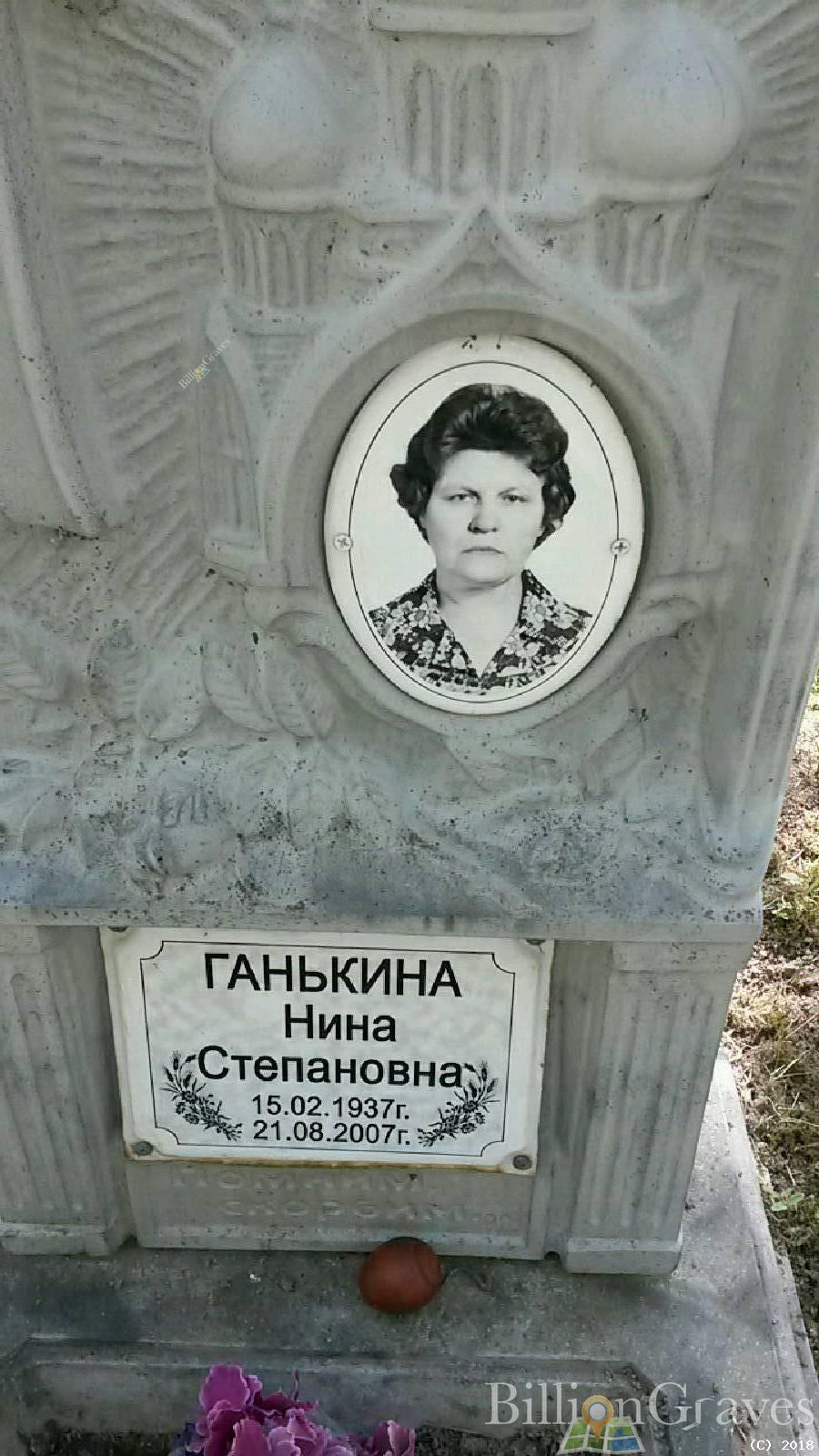 Ганькина Нина Степановна