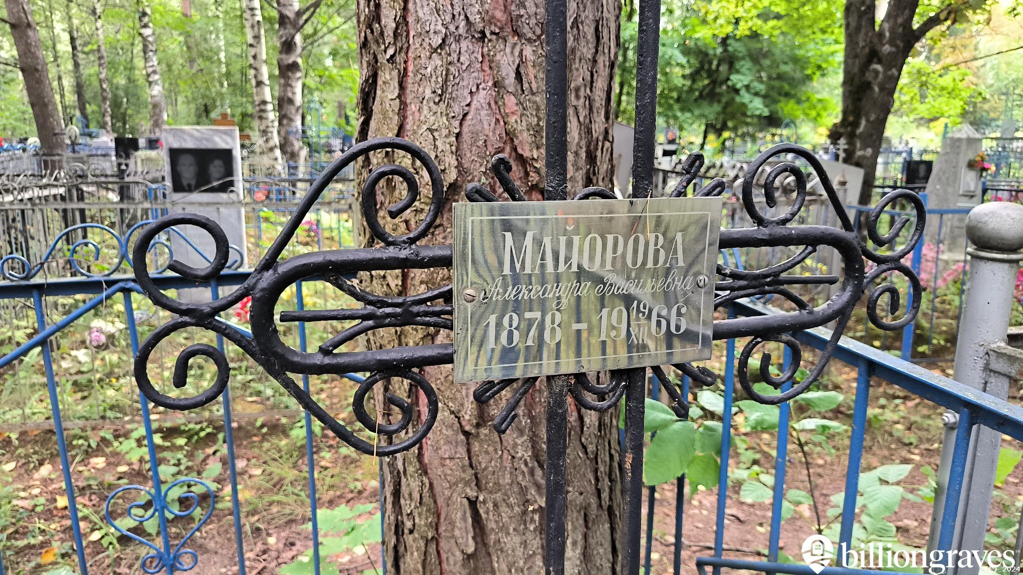 Майорова Александра Васильевна