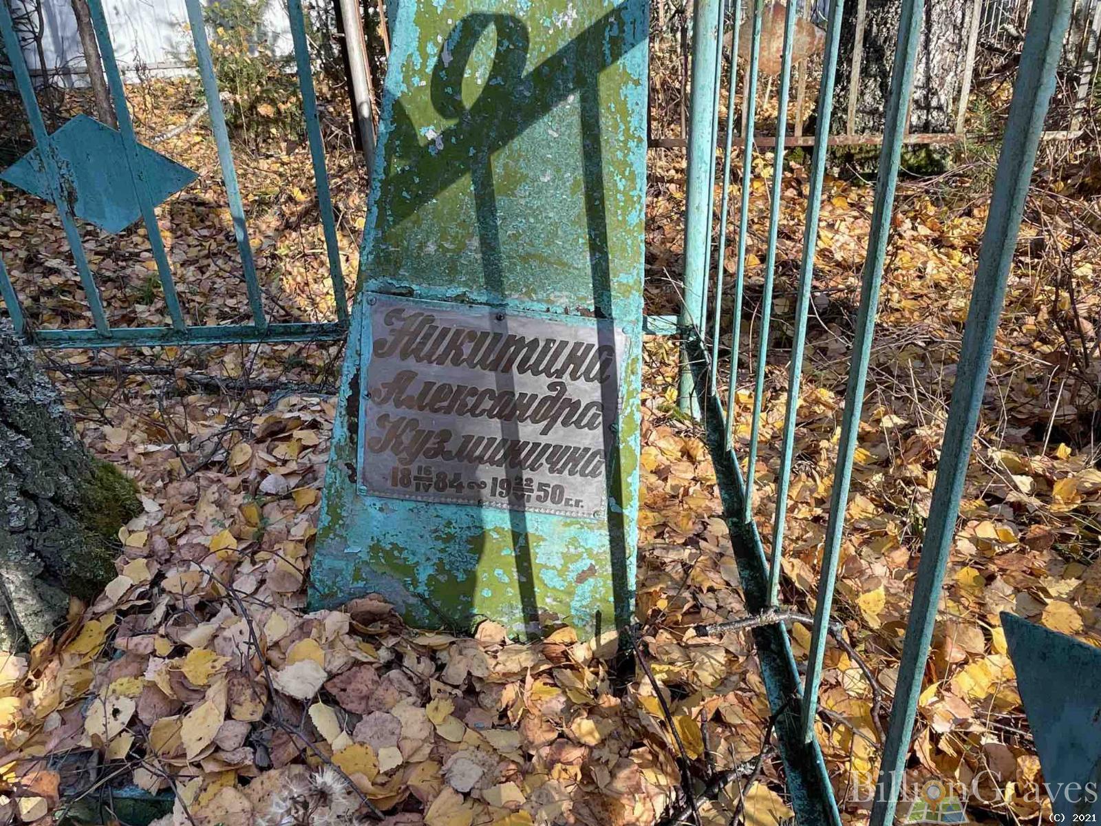 Никитина Александра Кузминична