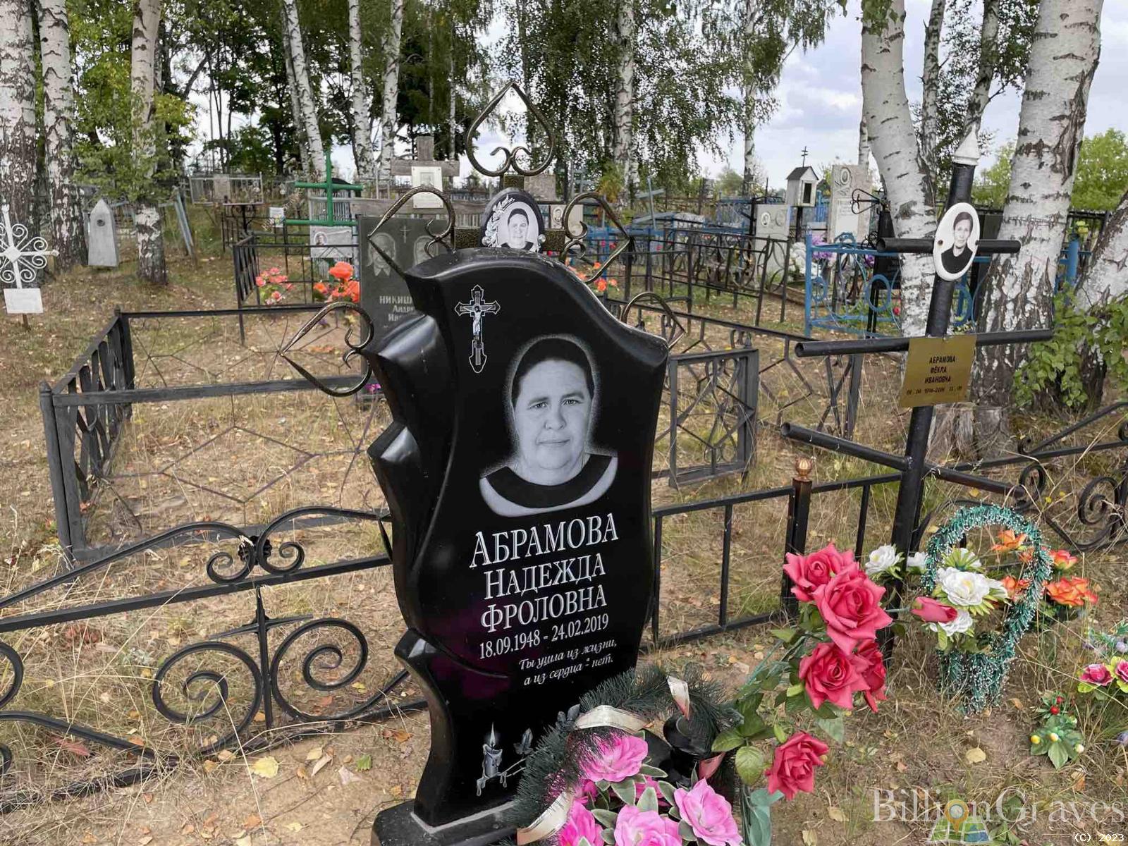 Абрамова Надежда Фроловна
