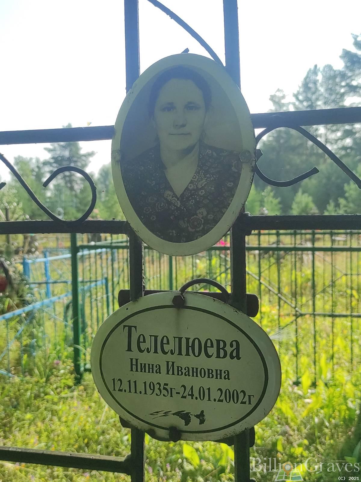 Телелюева Нина Ивановна