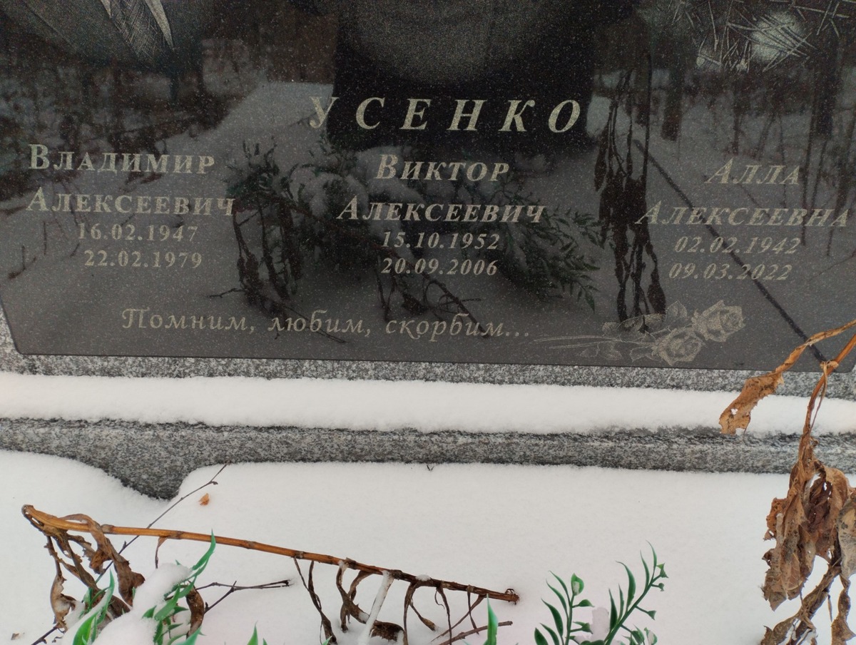 Усенко Алла Алексеевна