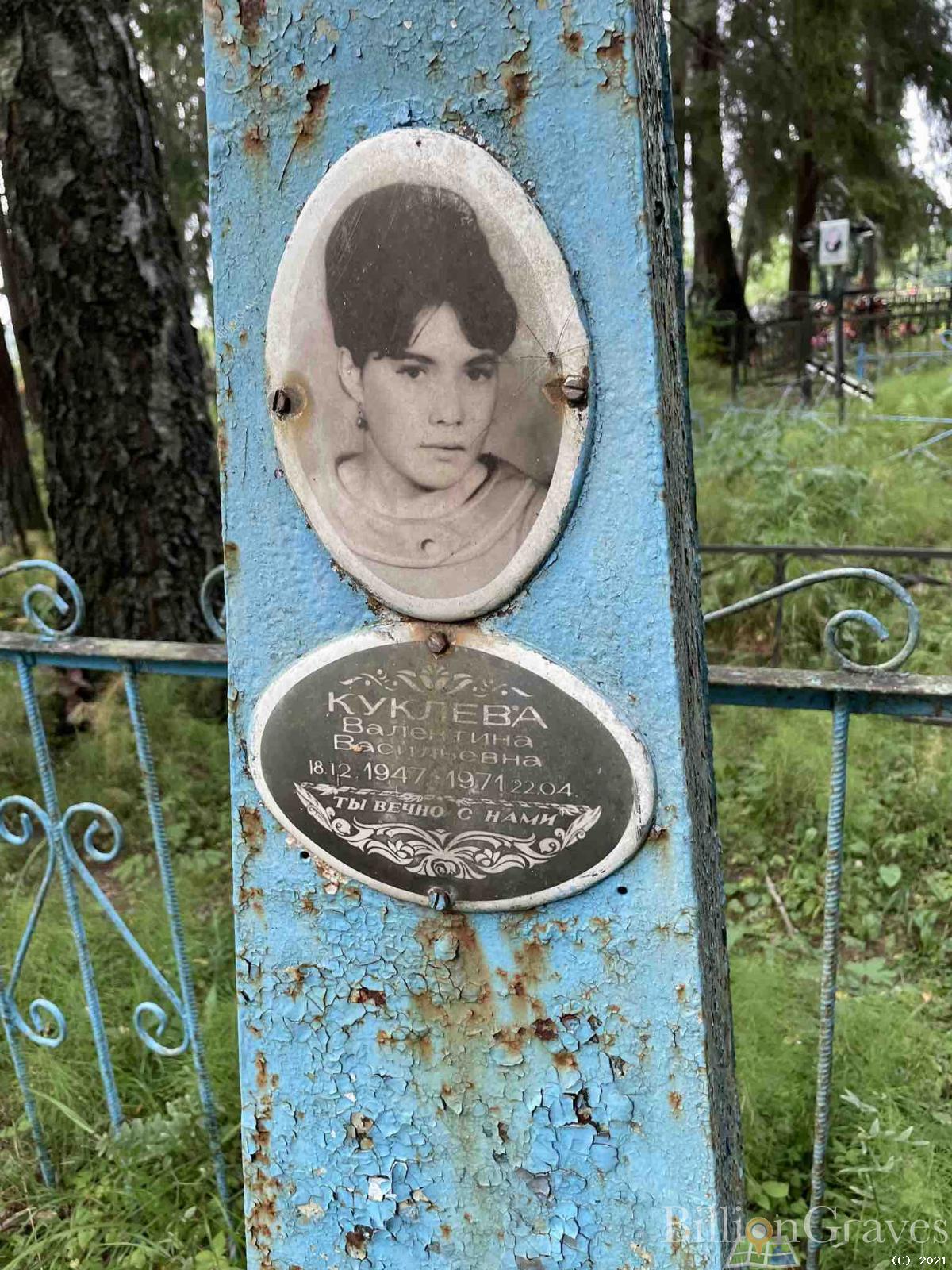 Куклева Валентина Васильевна
