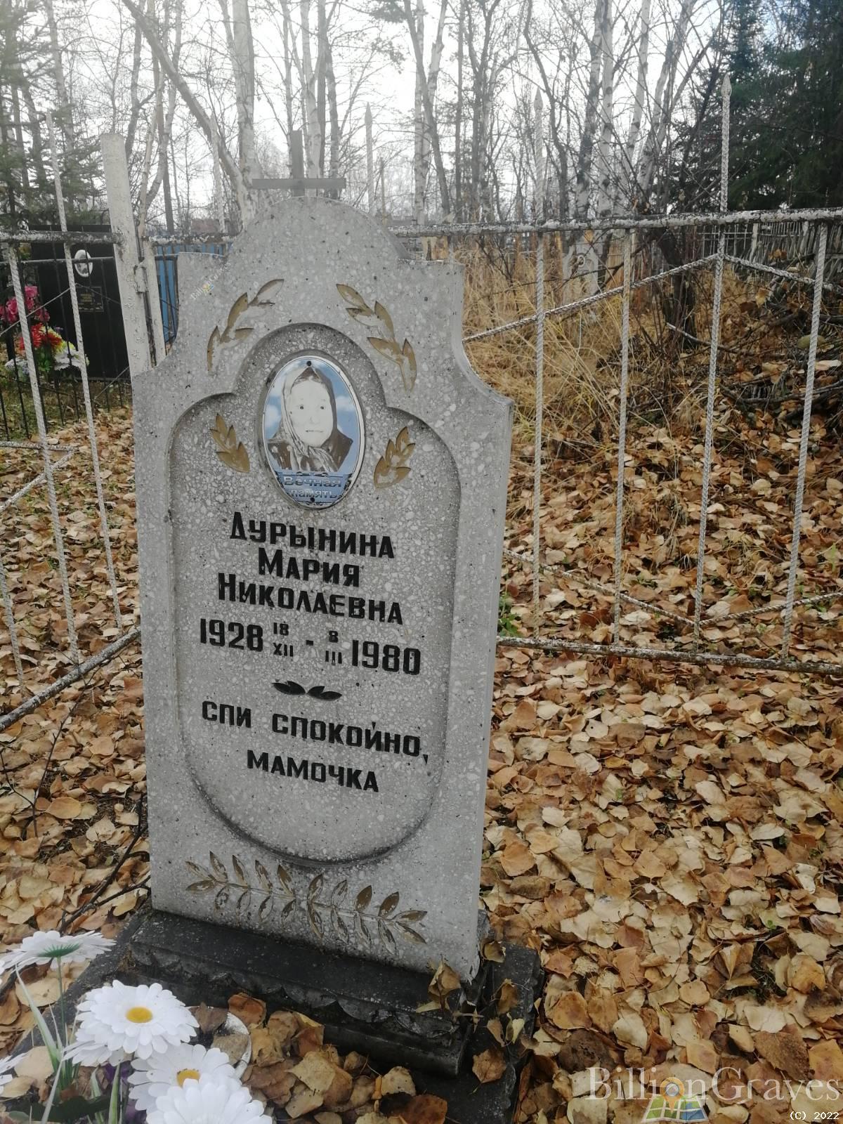 Дурынина Мария Николаевна