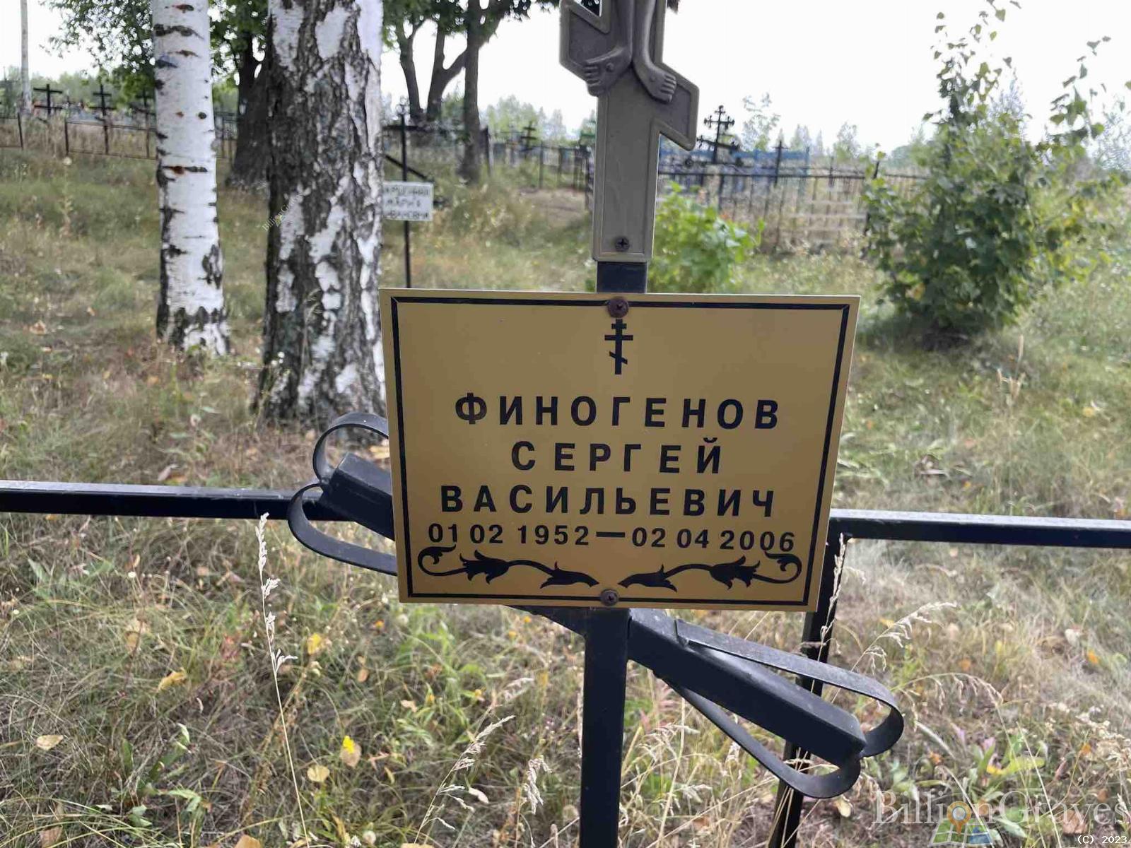 Финогенов Сергей Васильевич