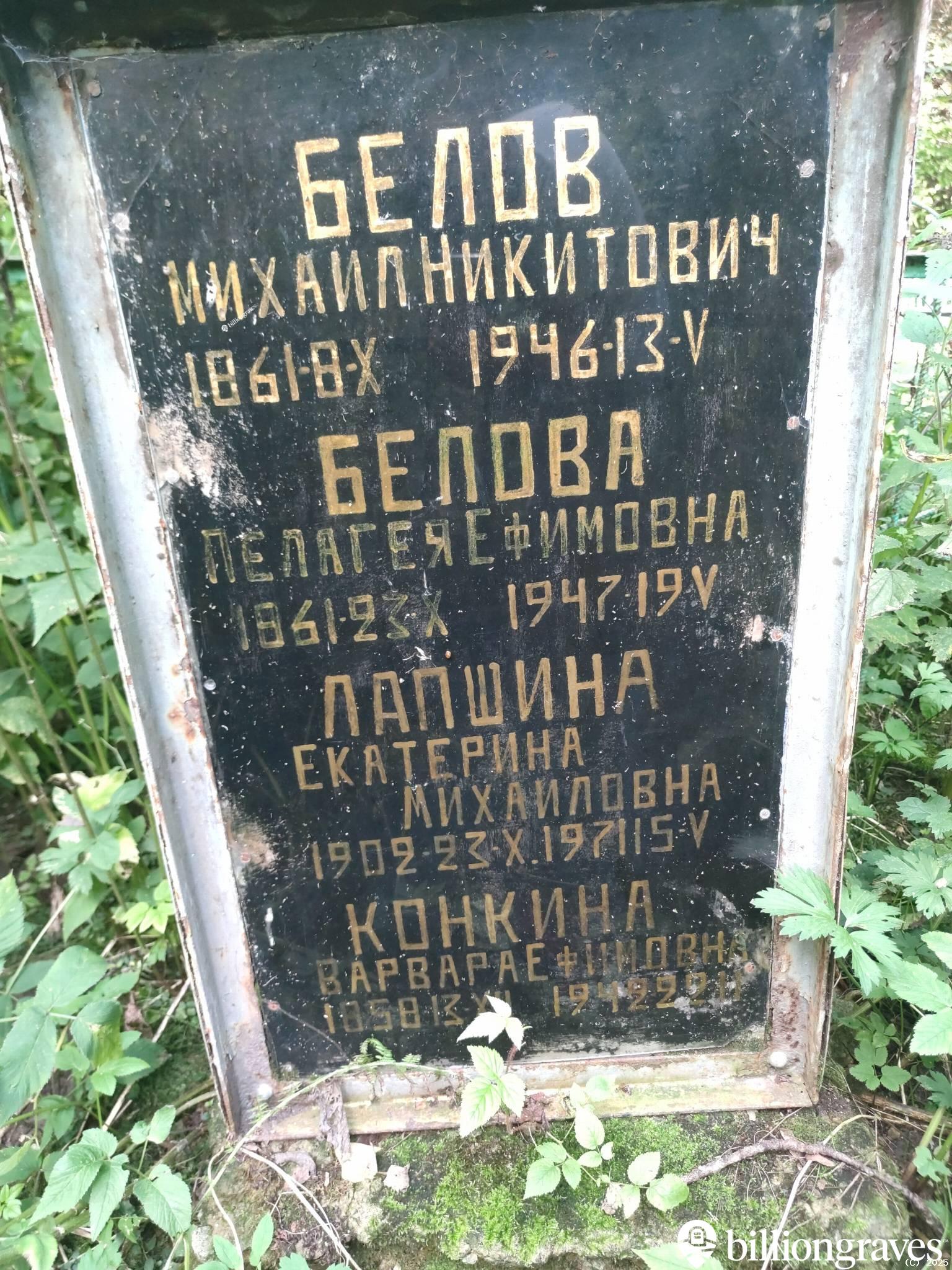 Белов Михаил Никитович