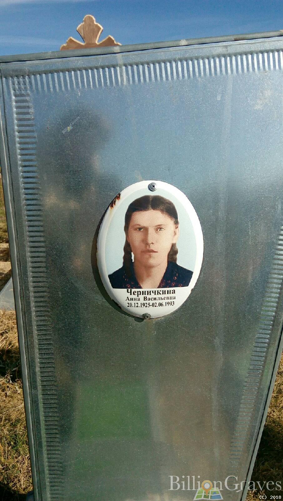 Черничкина Анна Васильевна