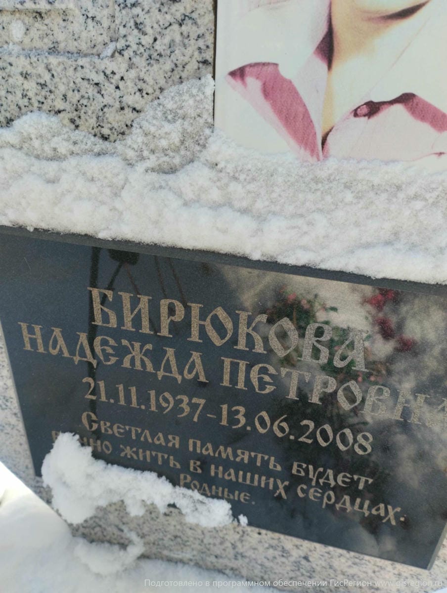 Бирюкова Надежда Петровна