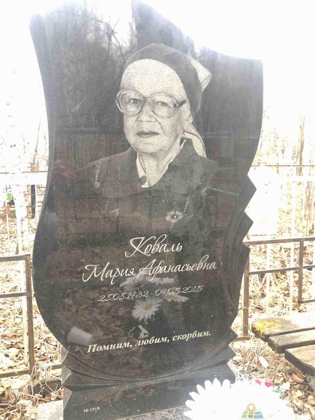 Коваль Мария Афанасьевна