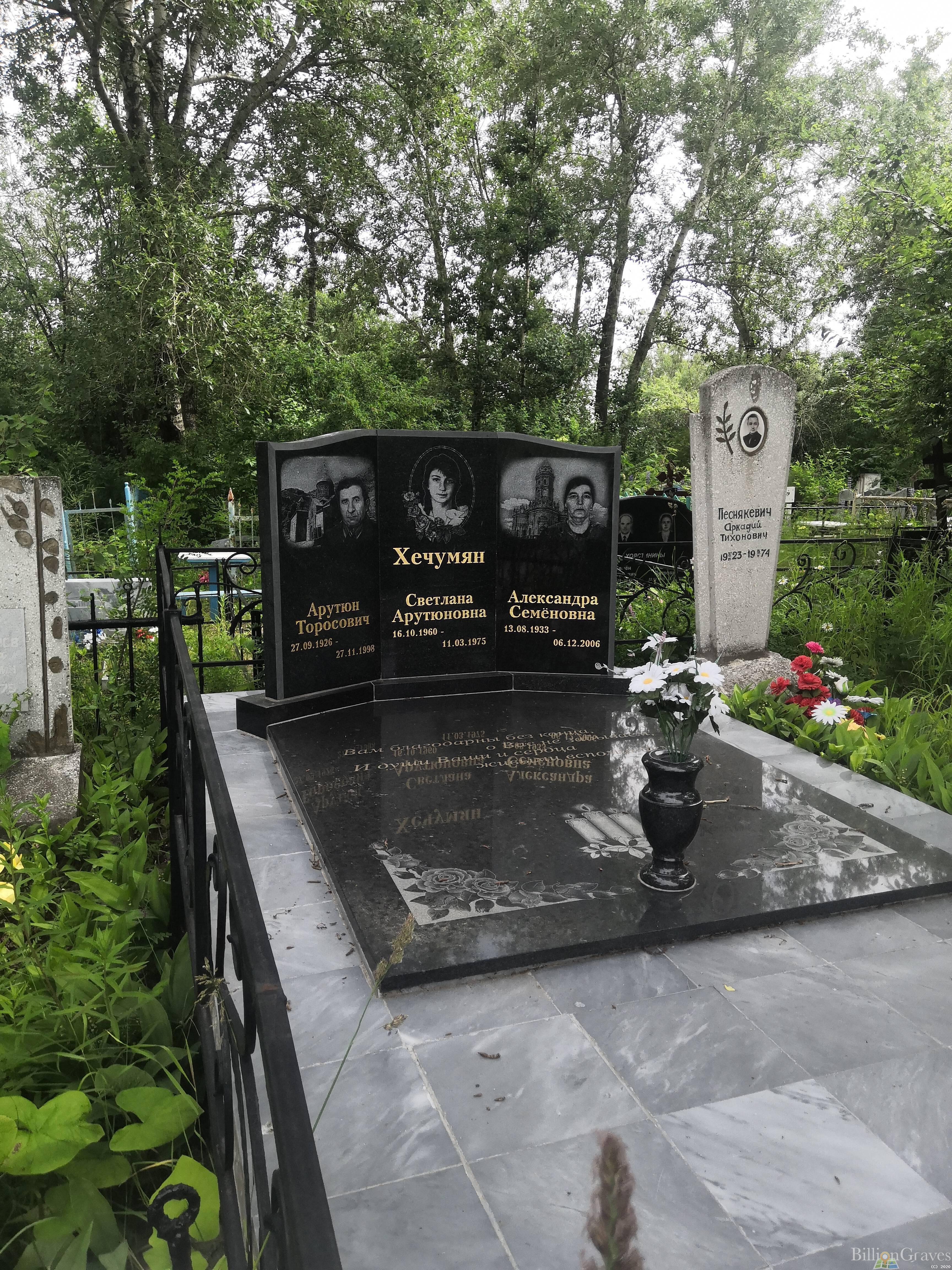 Хечумян Александра Семёновна