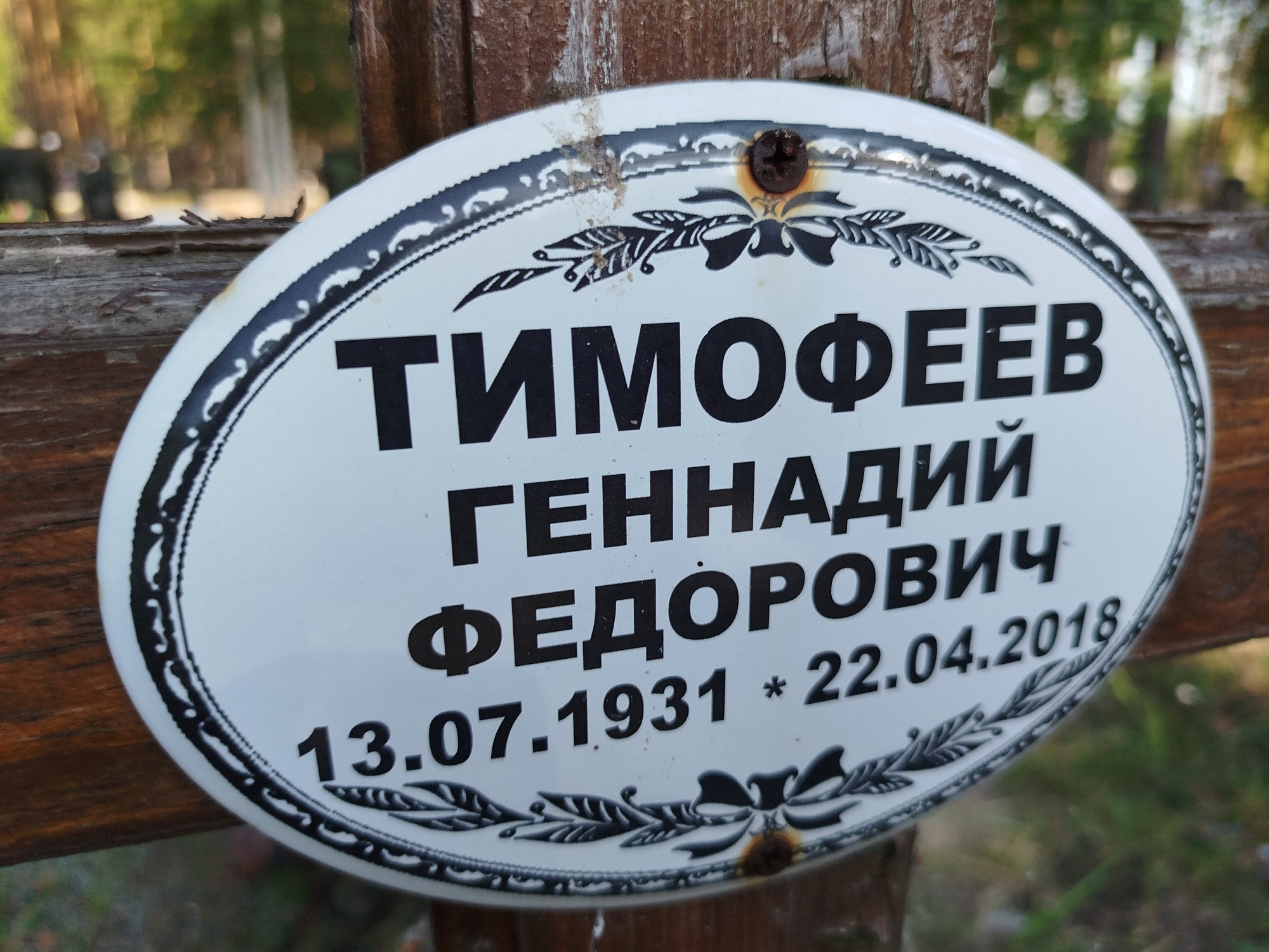 Тимофеев Геннадий Федорович