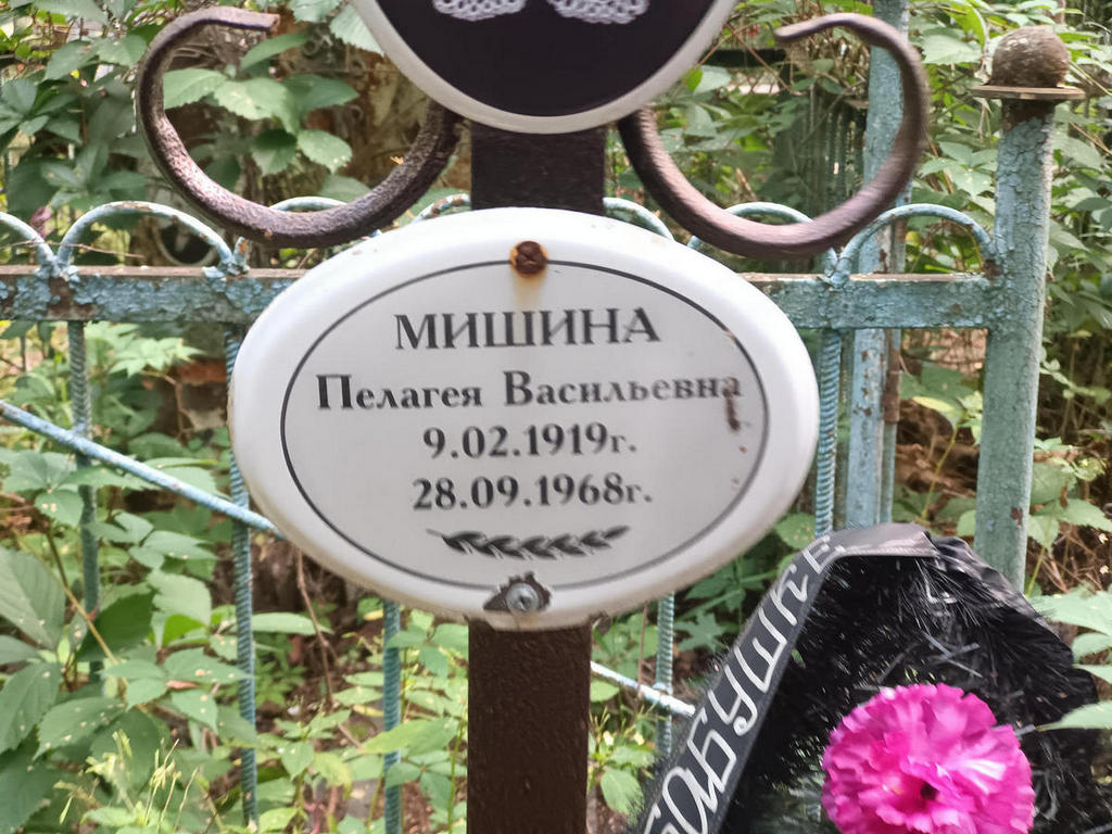 Мишина Пелагея Васильевна