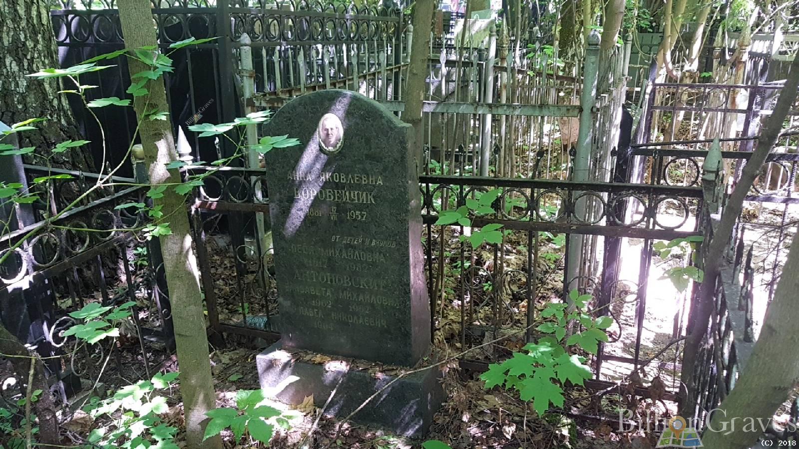 Воробейчик Анна Яковлевна
