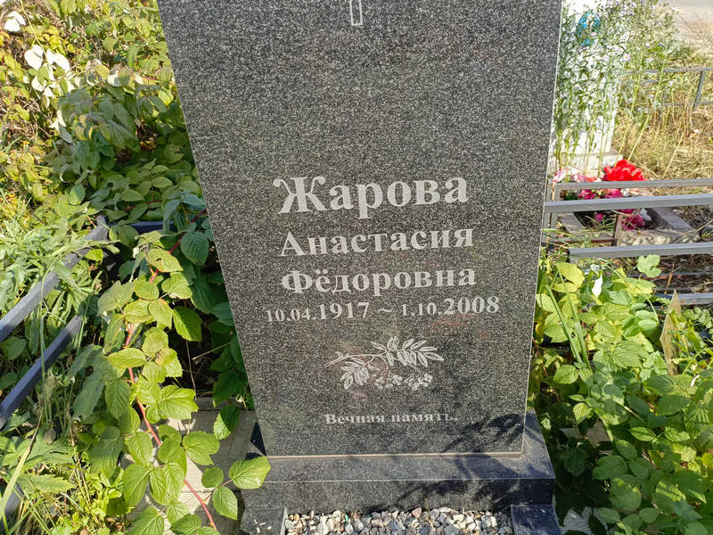 Жарова Анастасия Федоровна