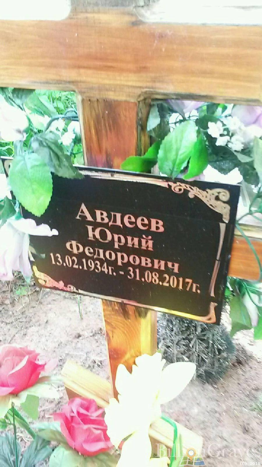 Авдеев Юрий Федорович