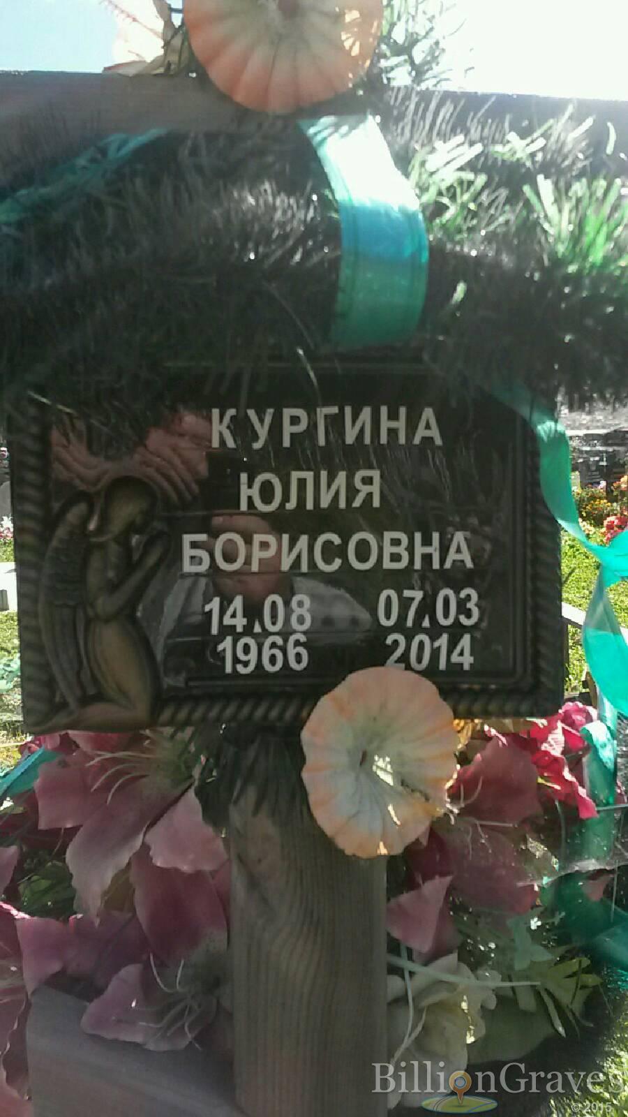 Кургина Юлия Борисовна