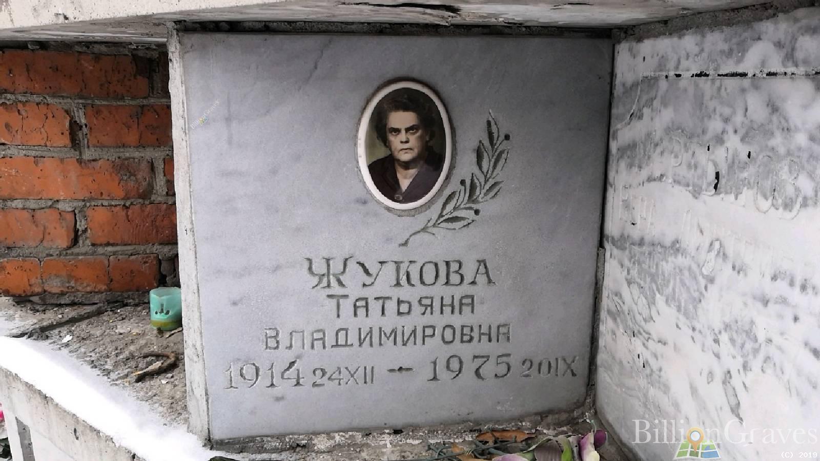 Жукова Татьяна Владимировна