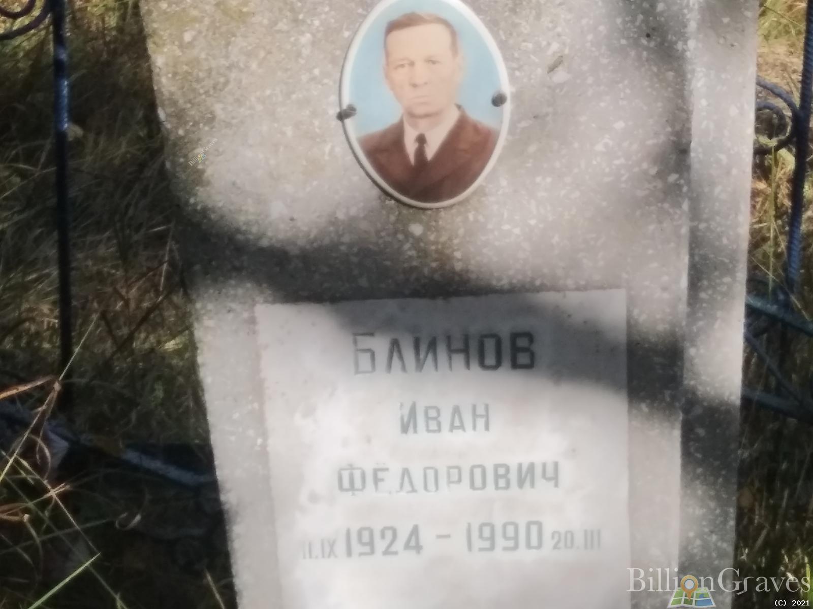 Блинов Иван Федорович