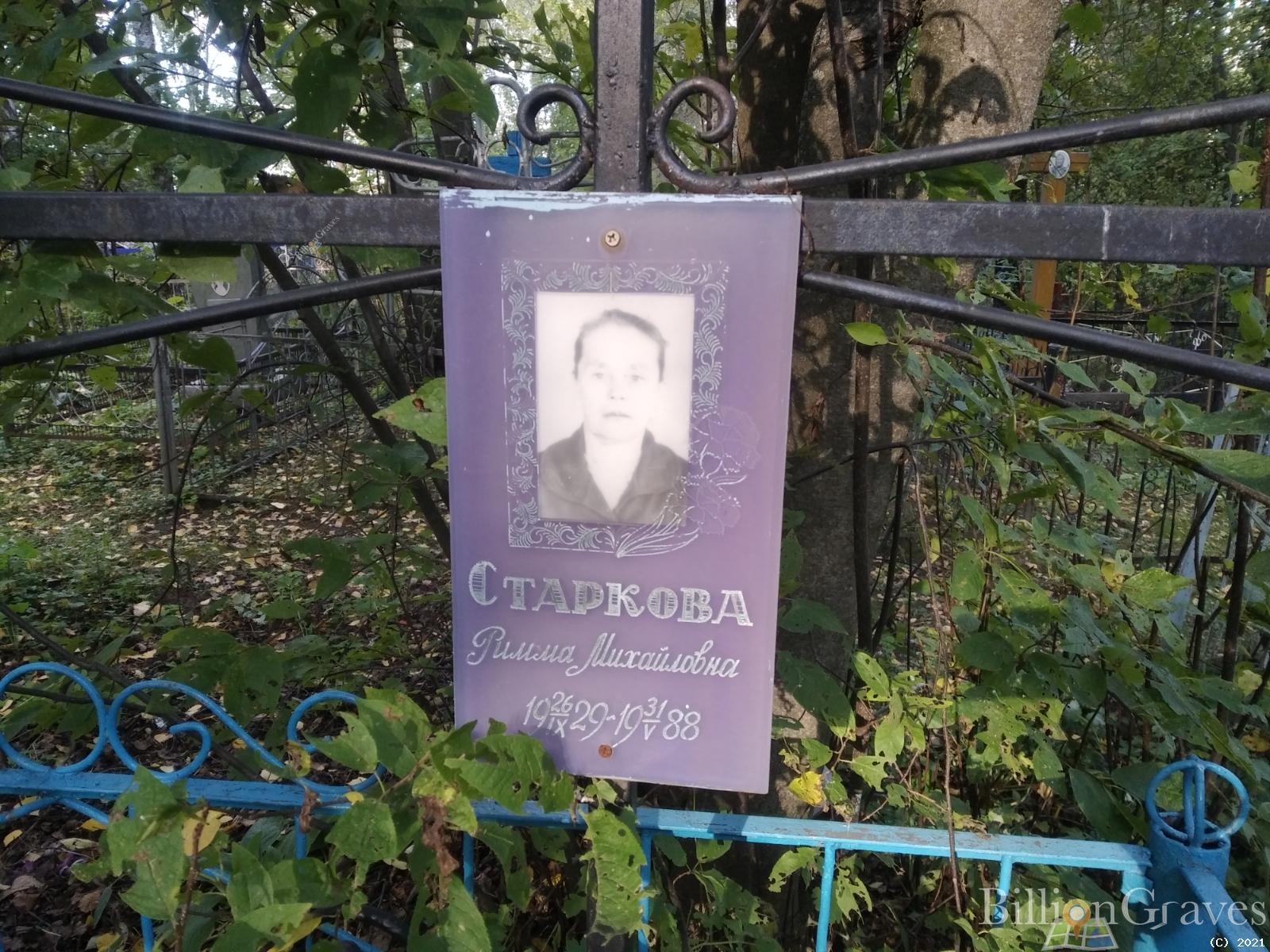 Старкова Римма Михайловна