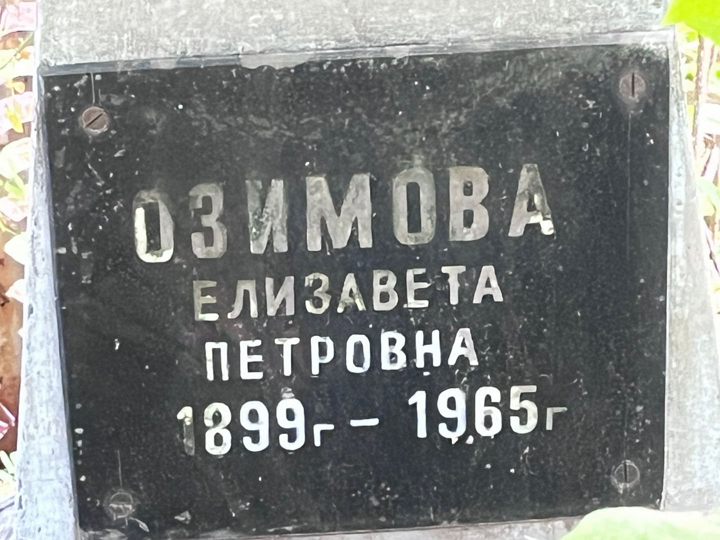 Озимова