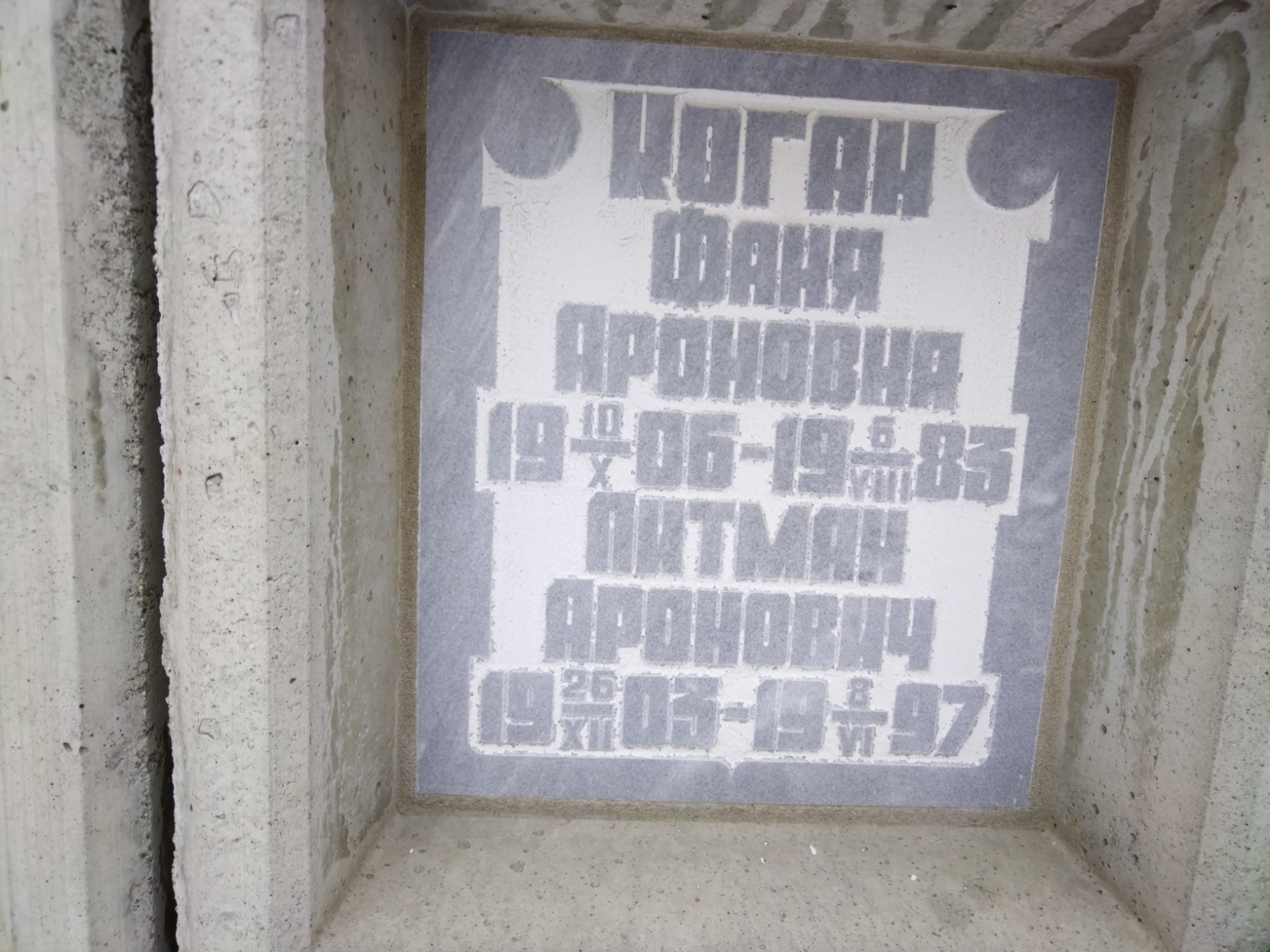 Коган Фаня Ароновна