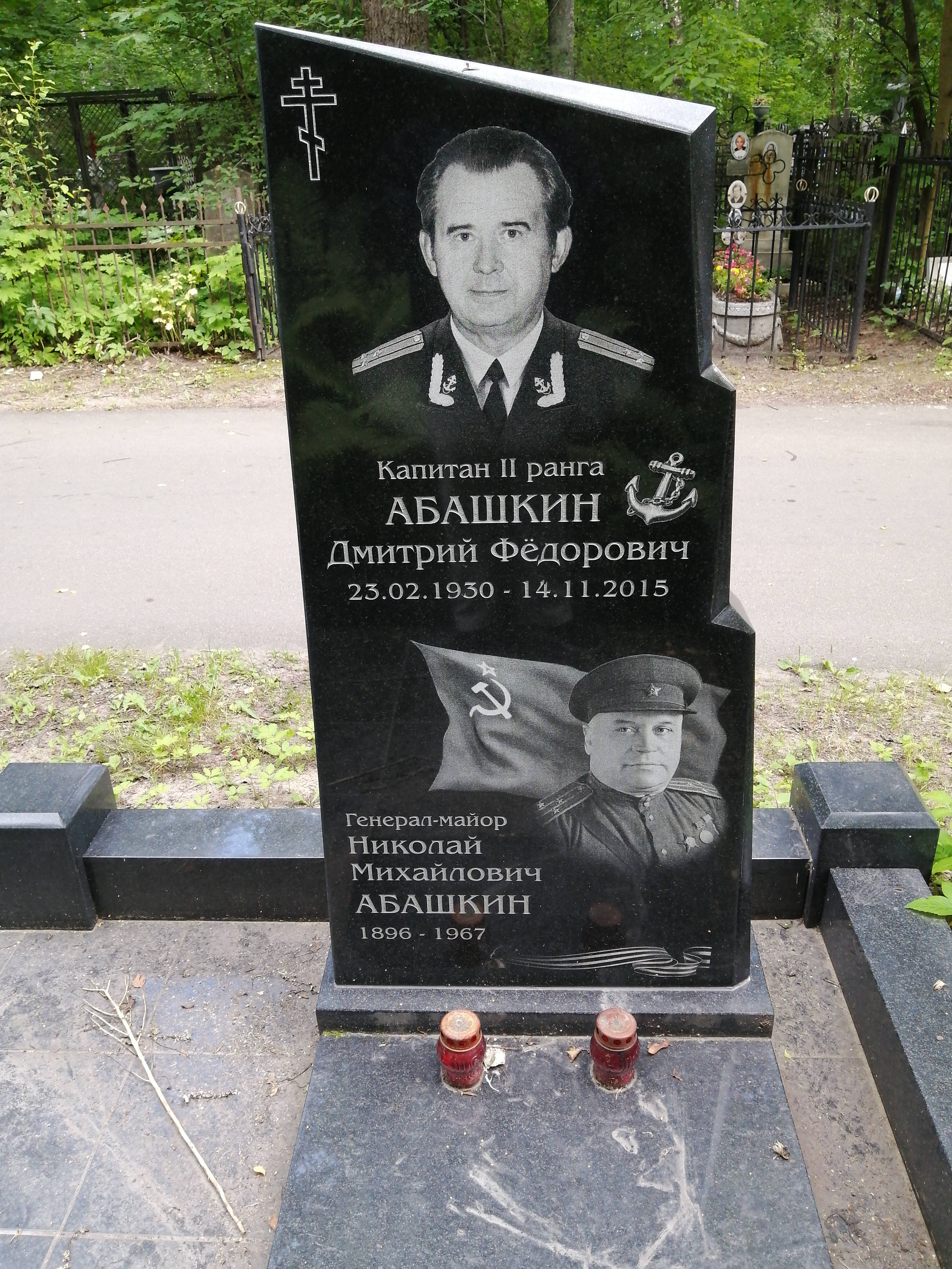 Абашкин Дмитрий Федорович