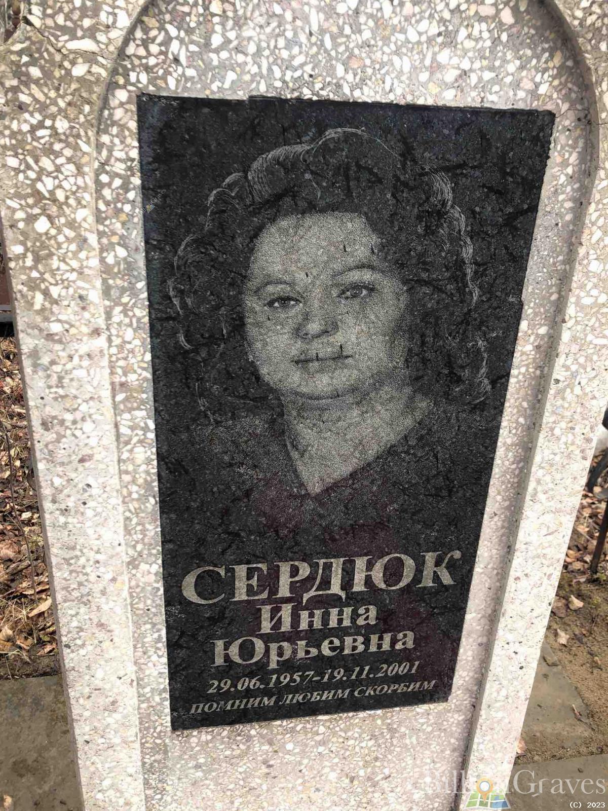 Сердюк Инна Юрьевна