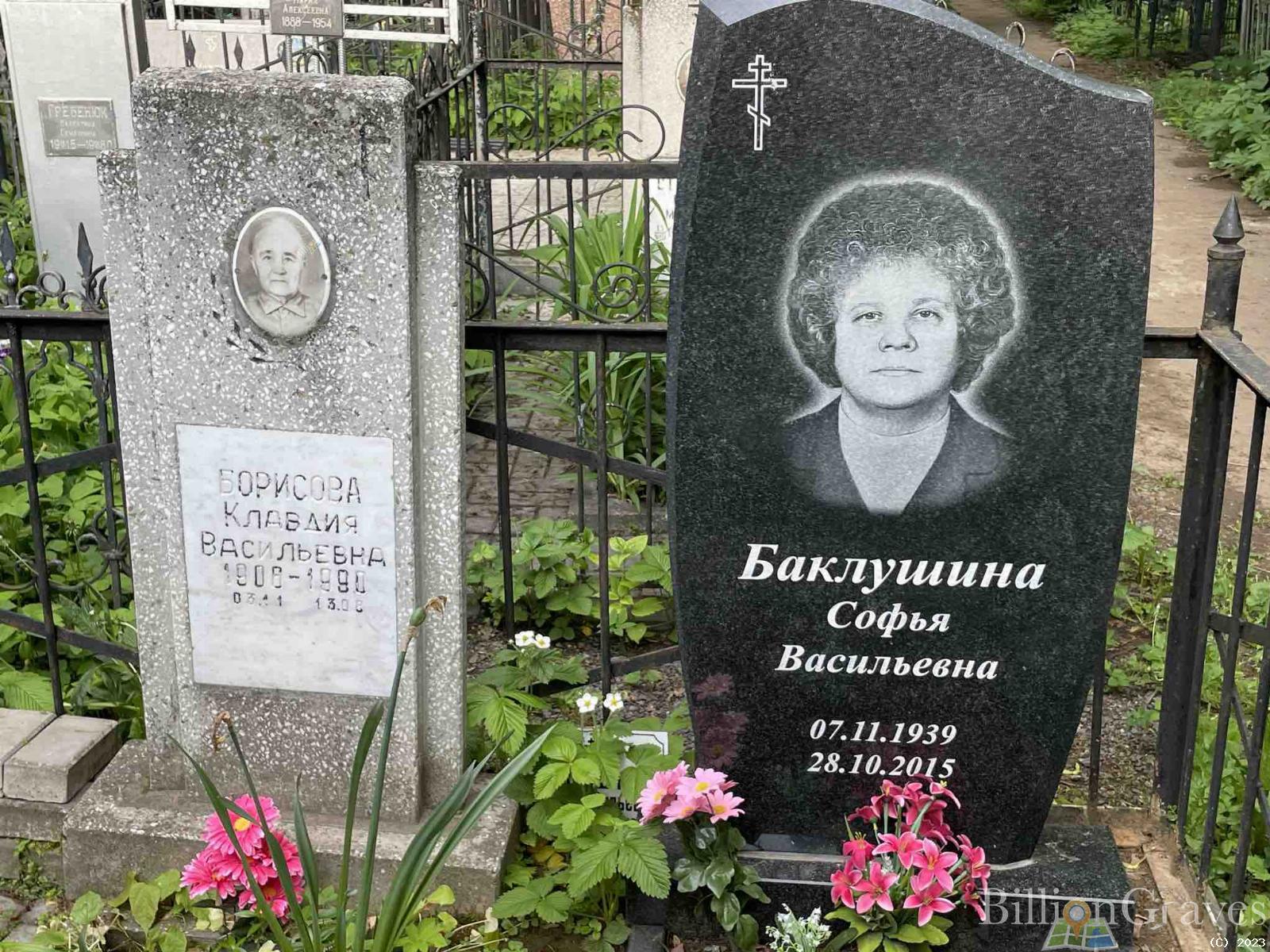 Баклушина Софья Васильевна