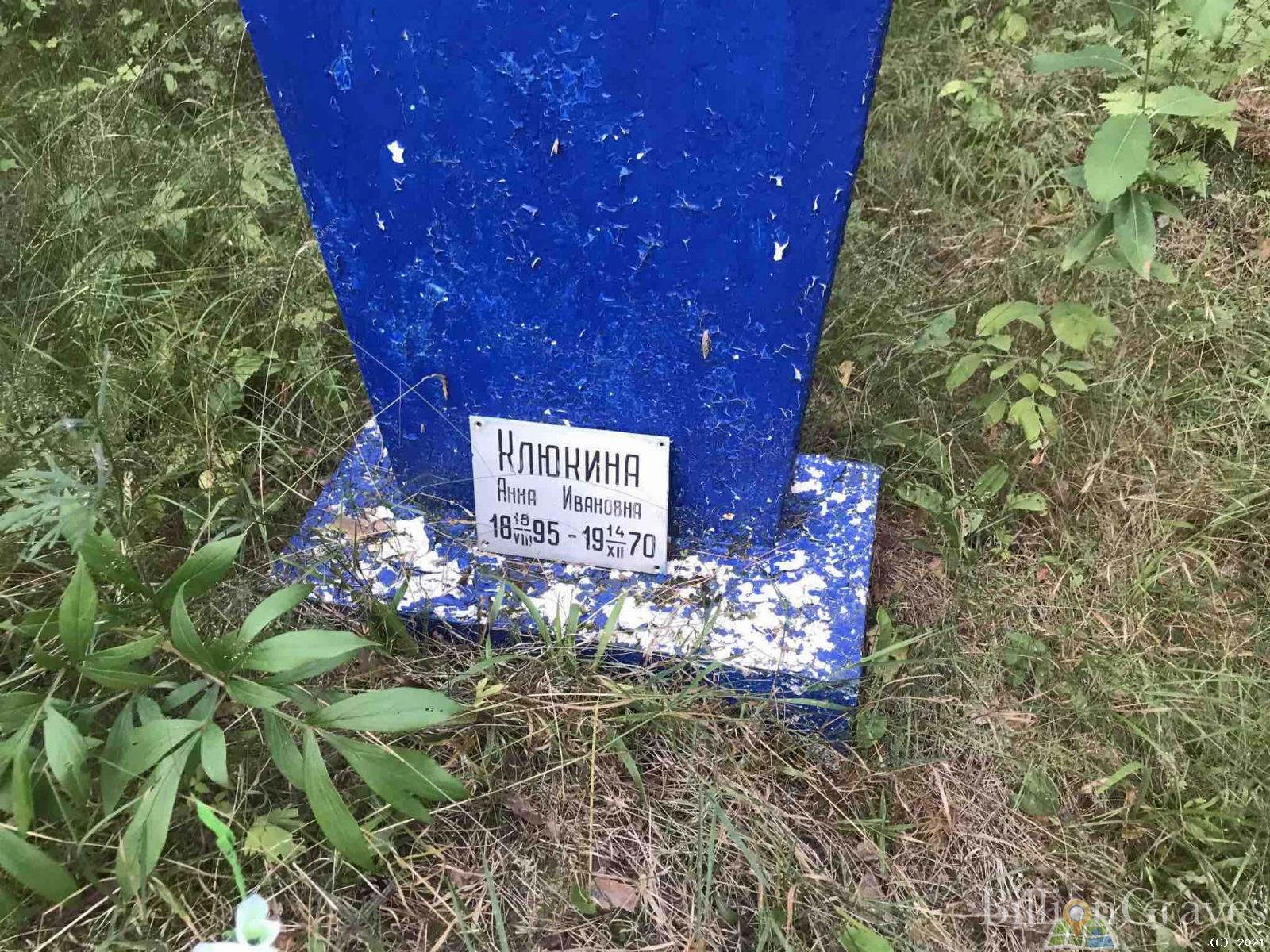 Клюкина Анна Ивановна
