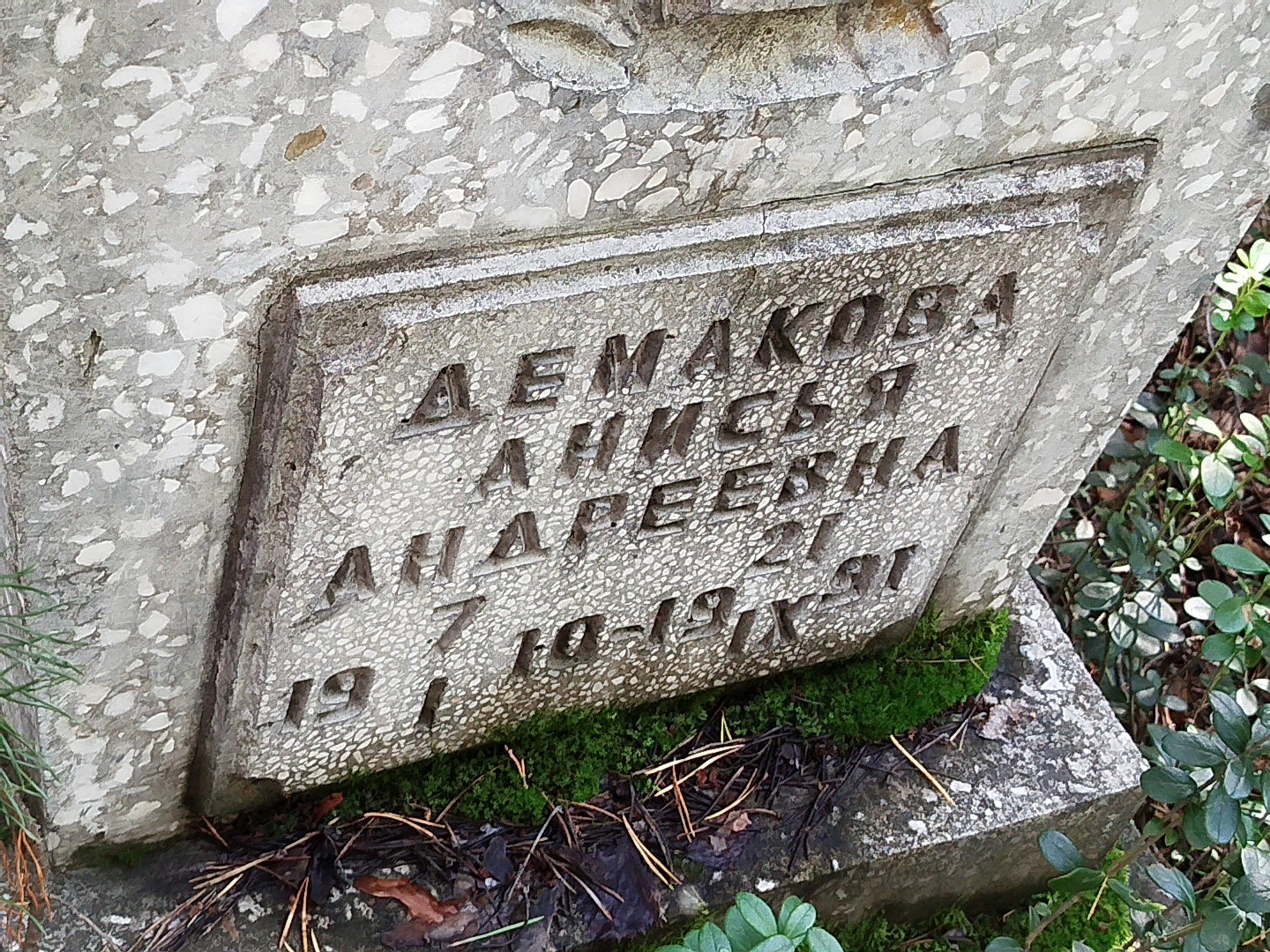 Демакова Анисья Андреевна