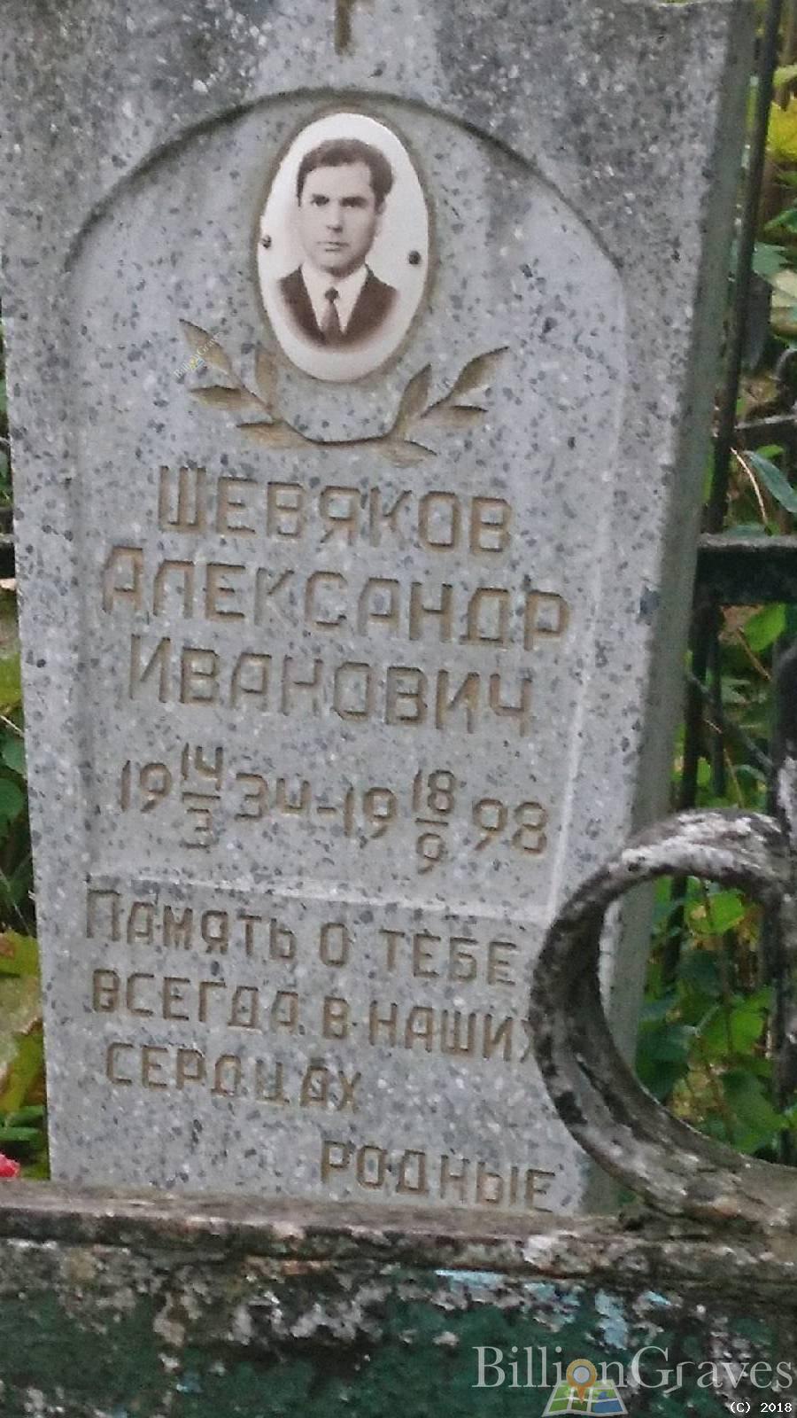 Шевяков Александр Иванович