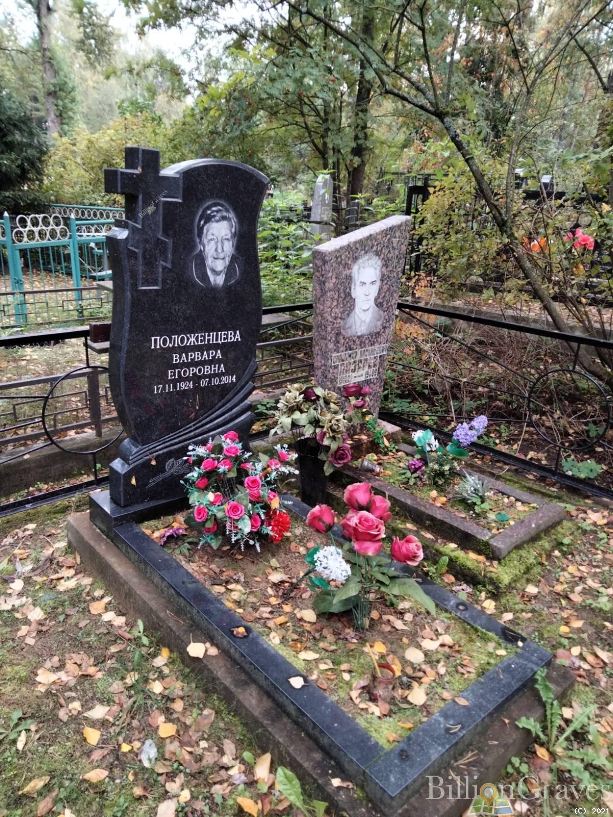 Положенцева Варвара Егоровна