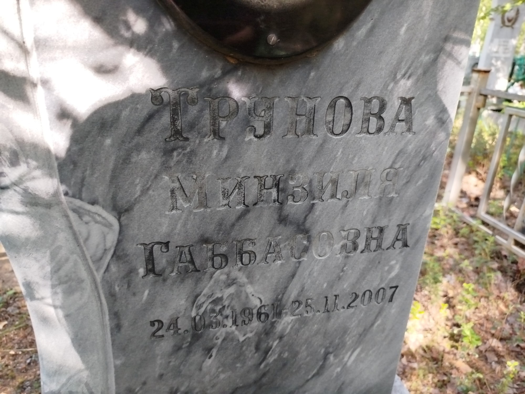 Трунова Минзиля Габбасовна