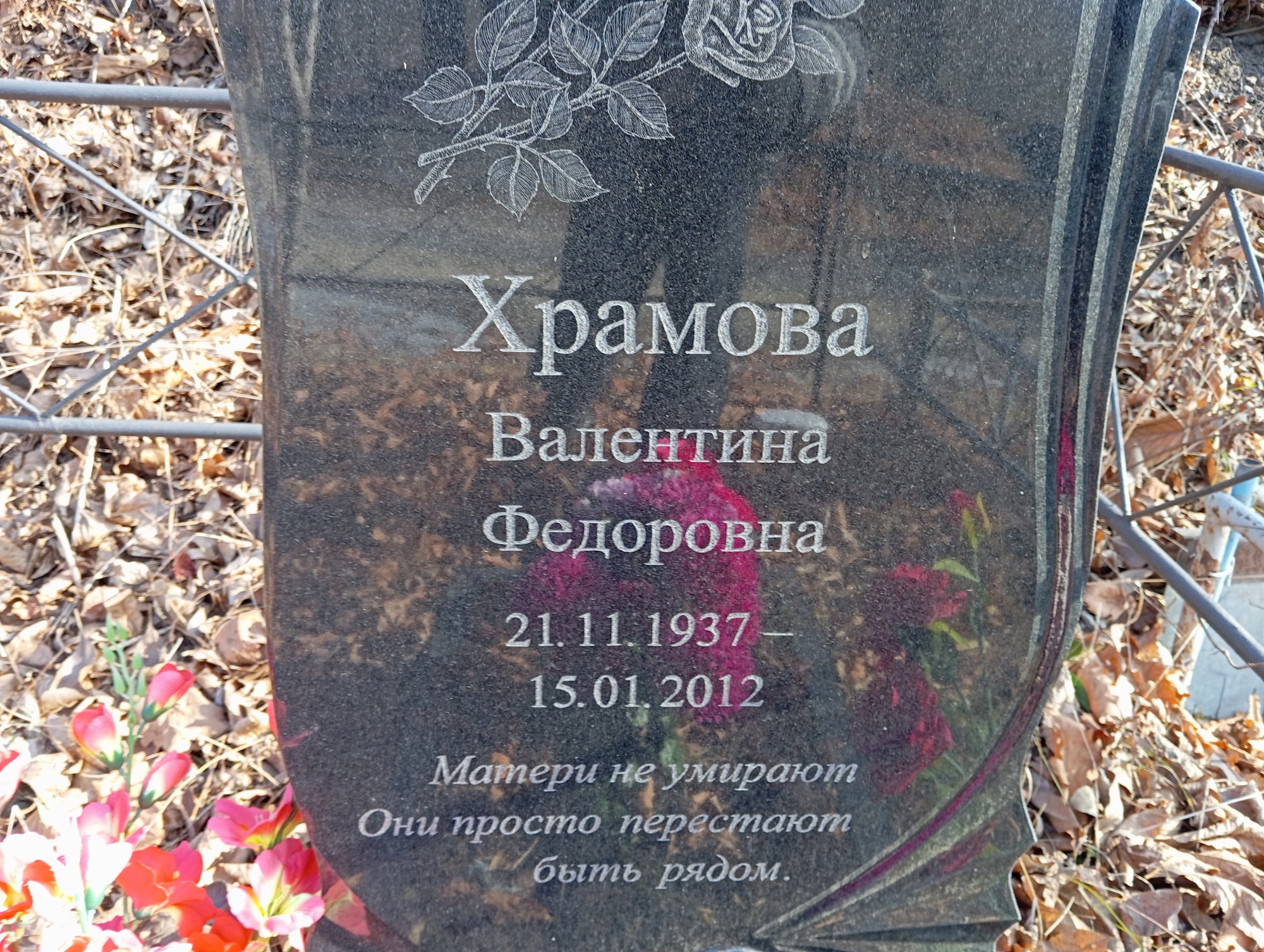 Храмова Валентина Федоровна