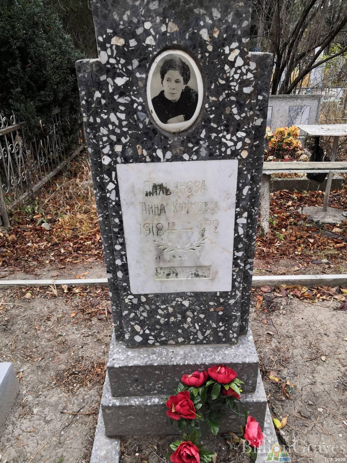 Пальянова Анна Климовна